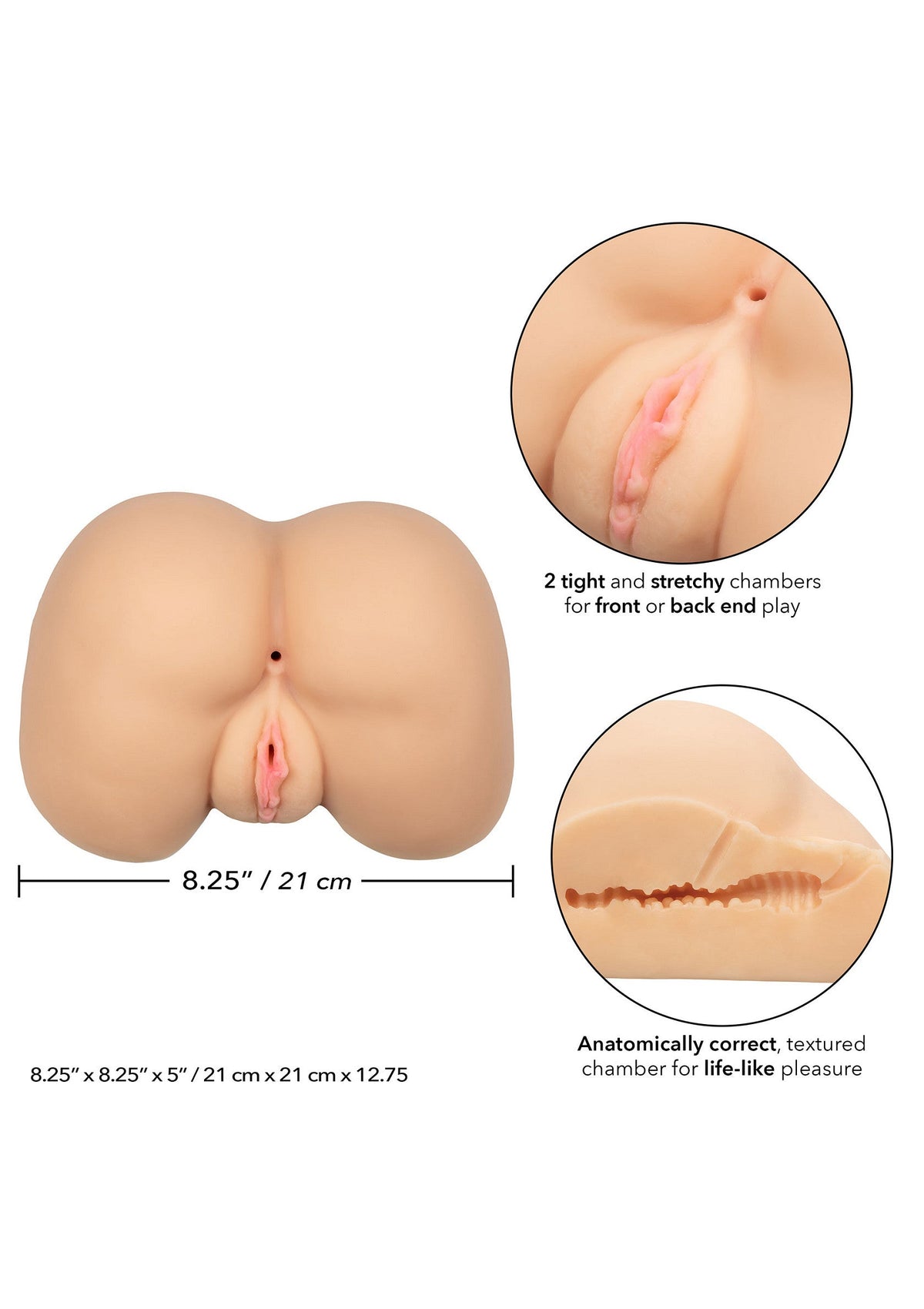 CalExotics Stroke It Life size Ass