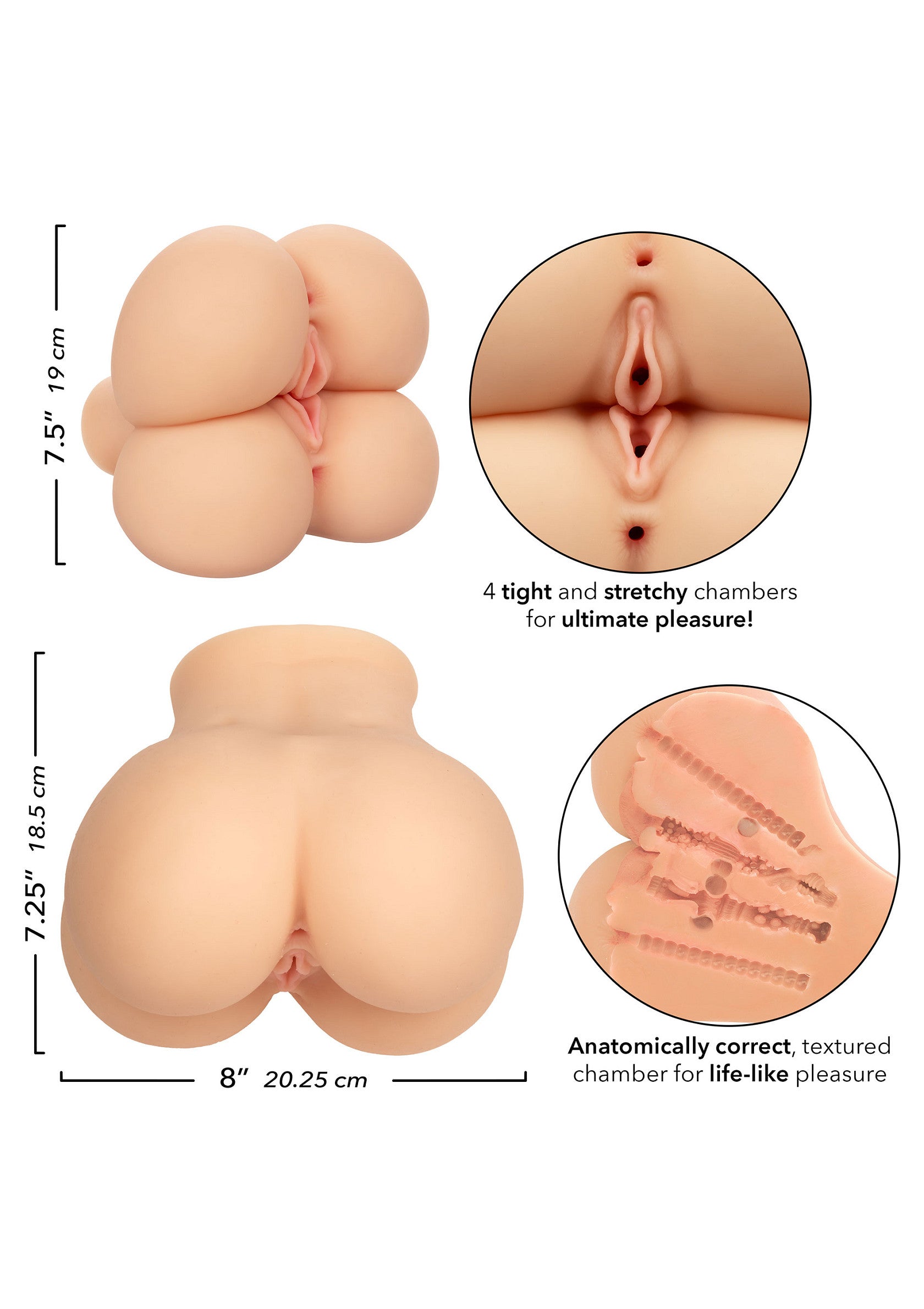 CalExotics Stroke It Double Fuck