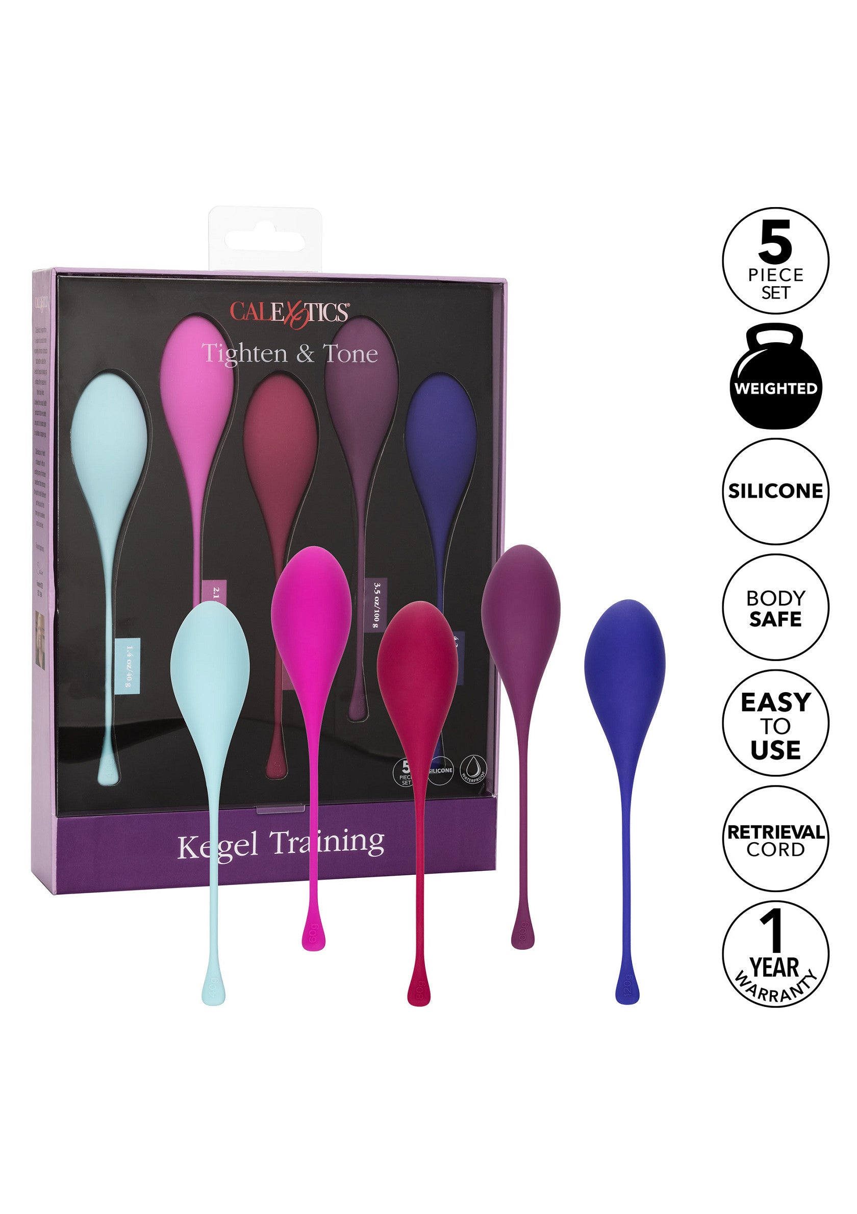 CalExotics Kegel Training 5 pcs