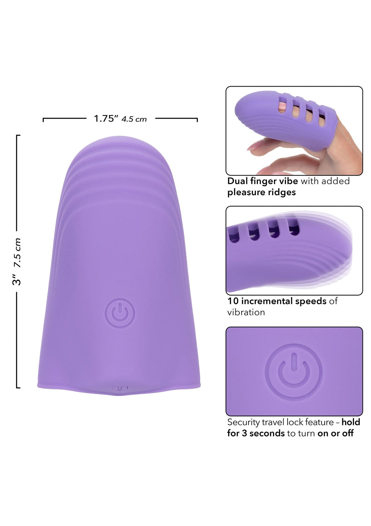 CalExotics Rechargeable Finger Vibe