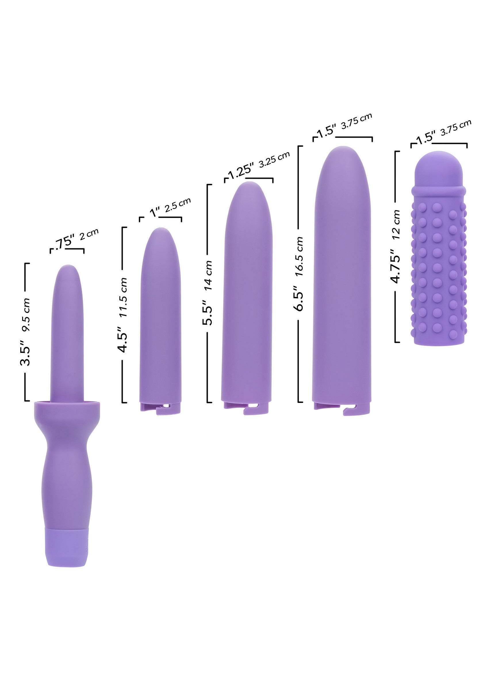 CalExotics Rechargeable Dilators Set