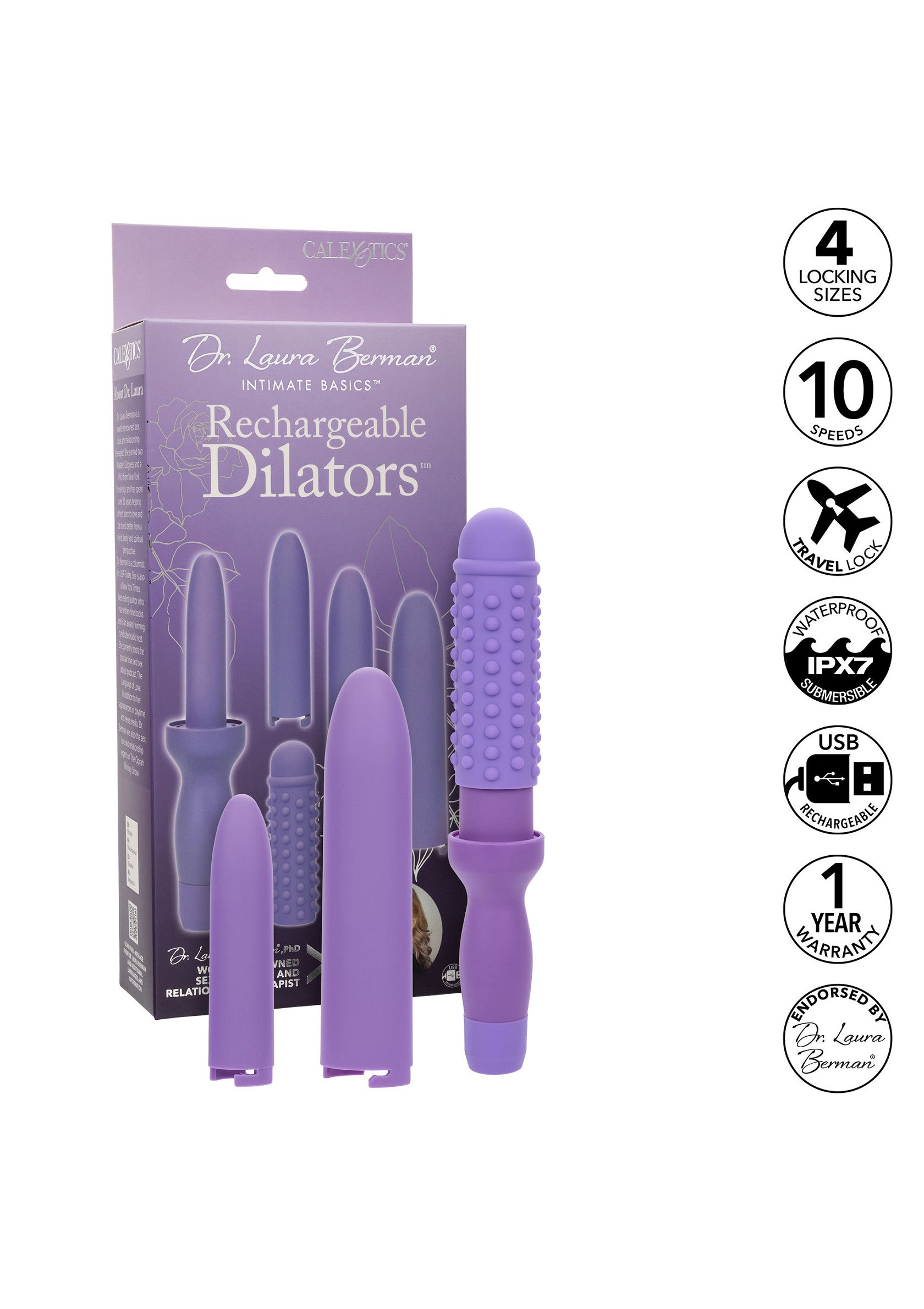CalExotics Rechargeable Dilators Set