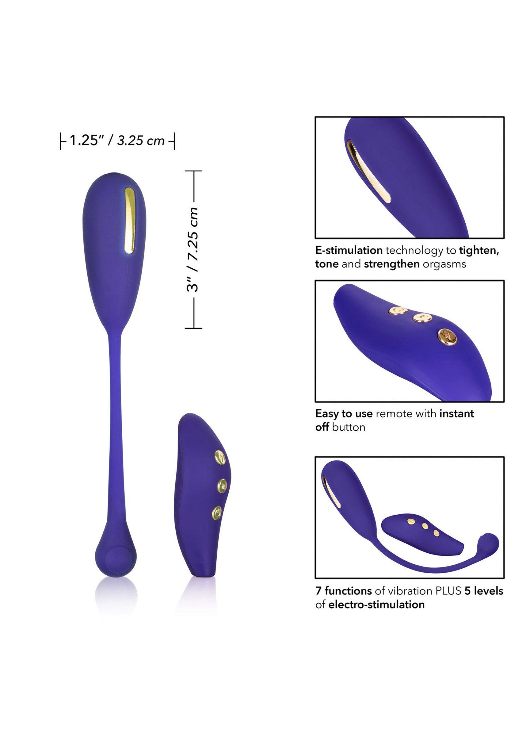 CalExotics eStim Remote Kegel Exerciser