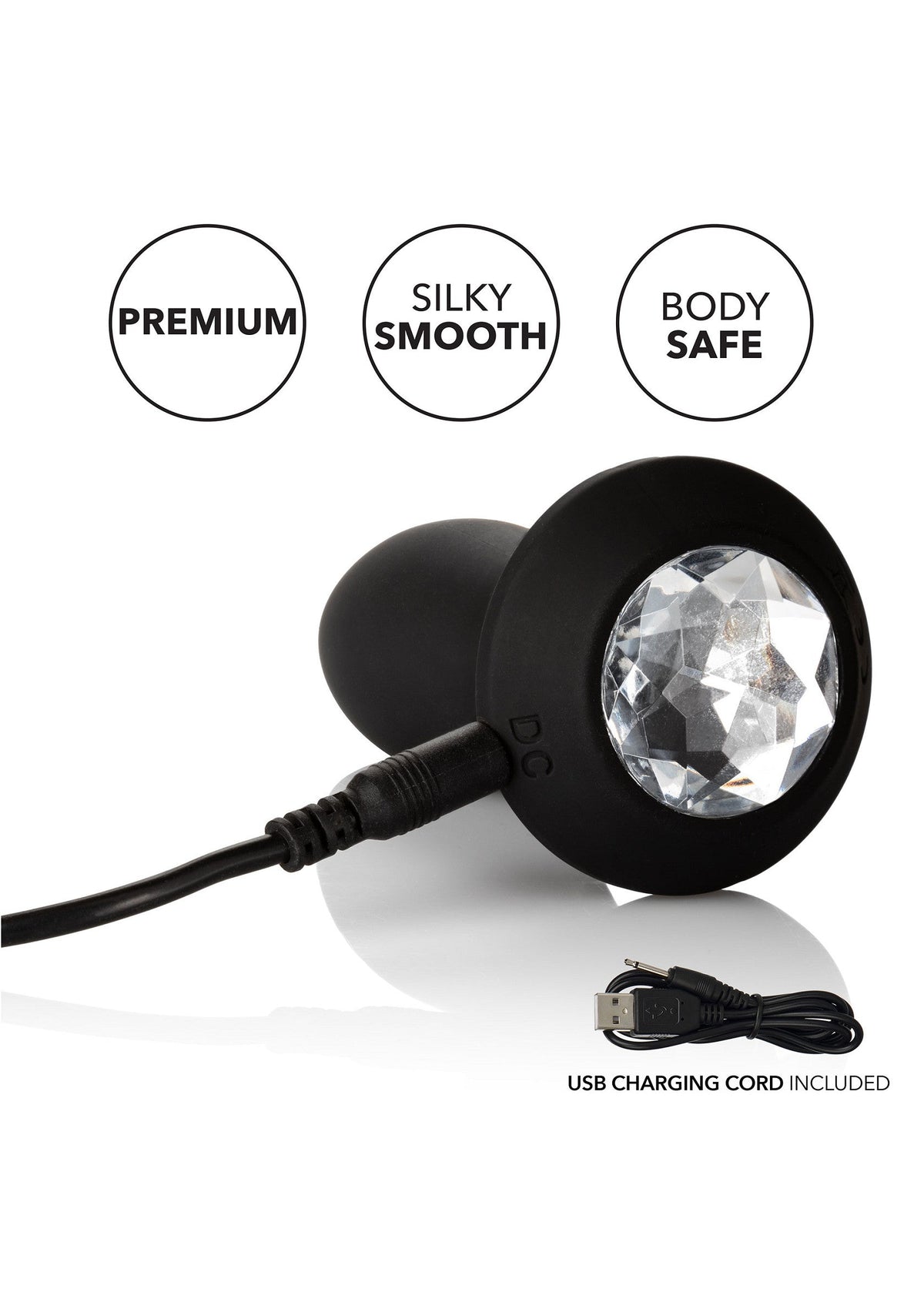 CalExotics Vibrating Petite Crystal Probe
