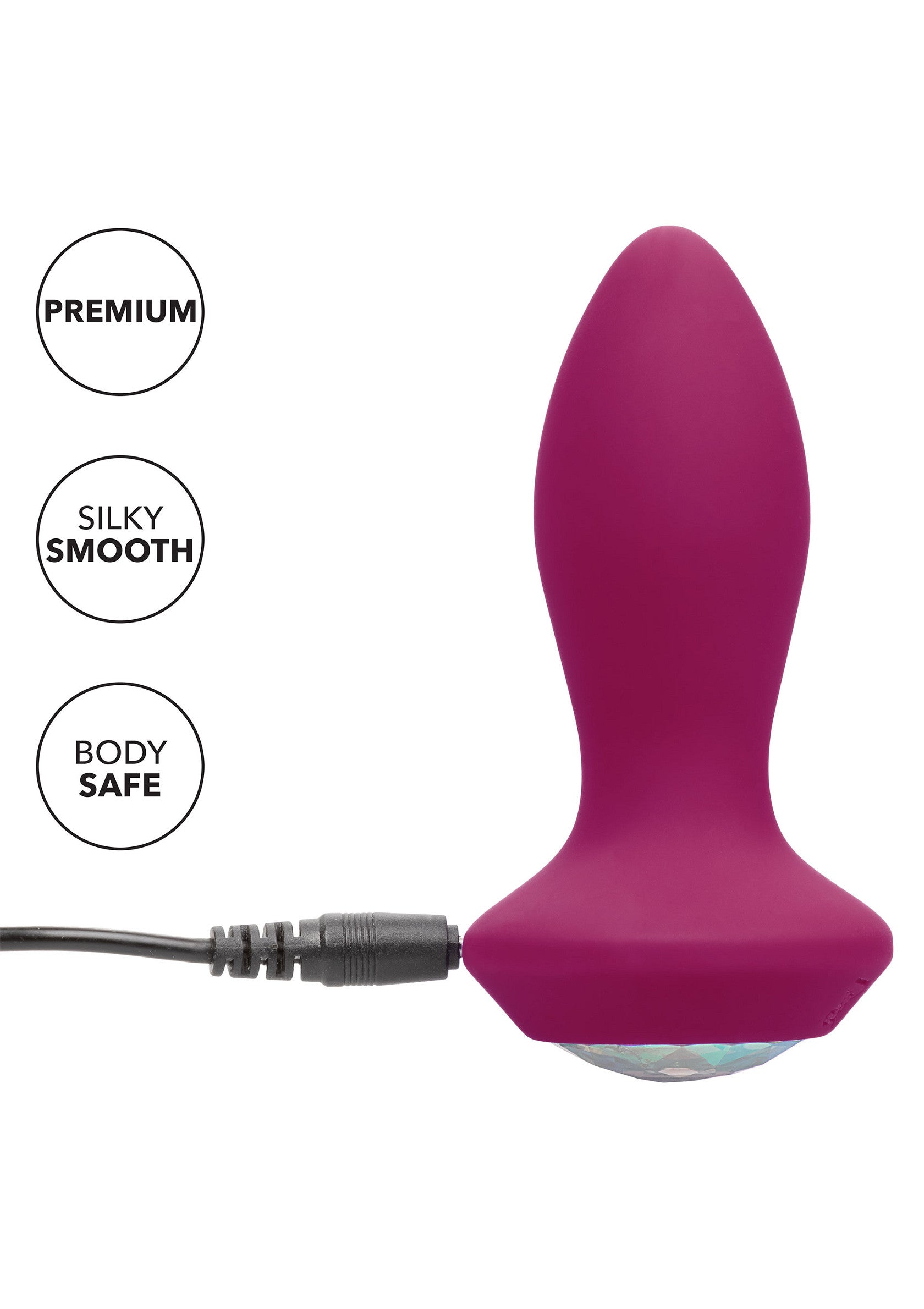 CalExotics Vibrating Petite Crystal Probe