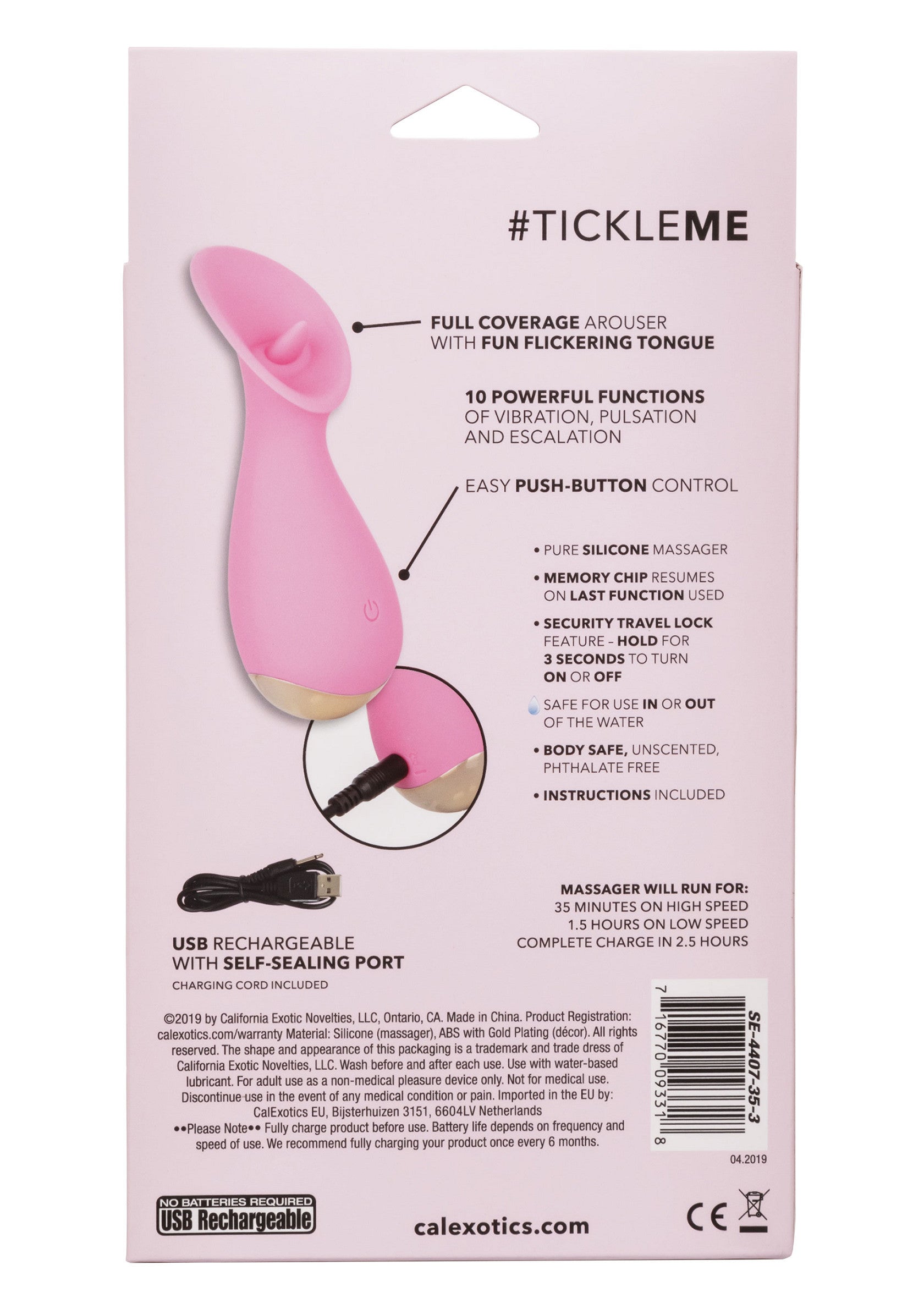 CalExotics Slay Tickle Me