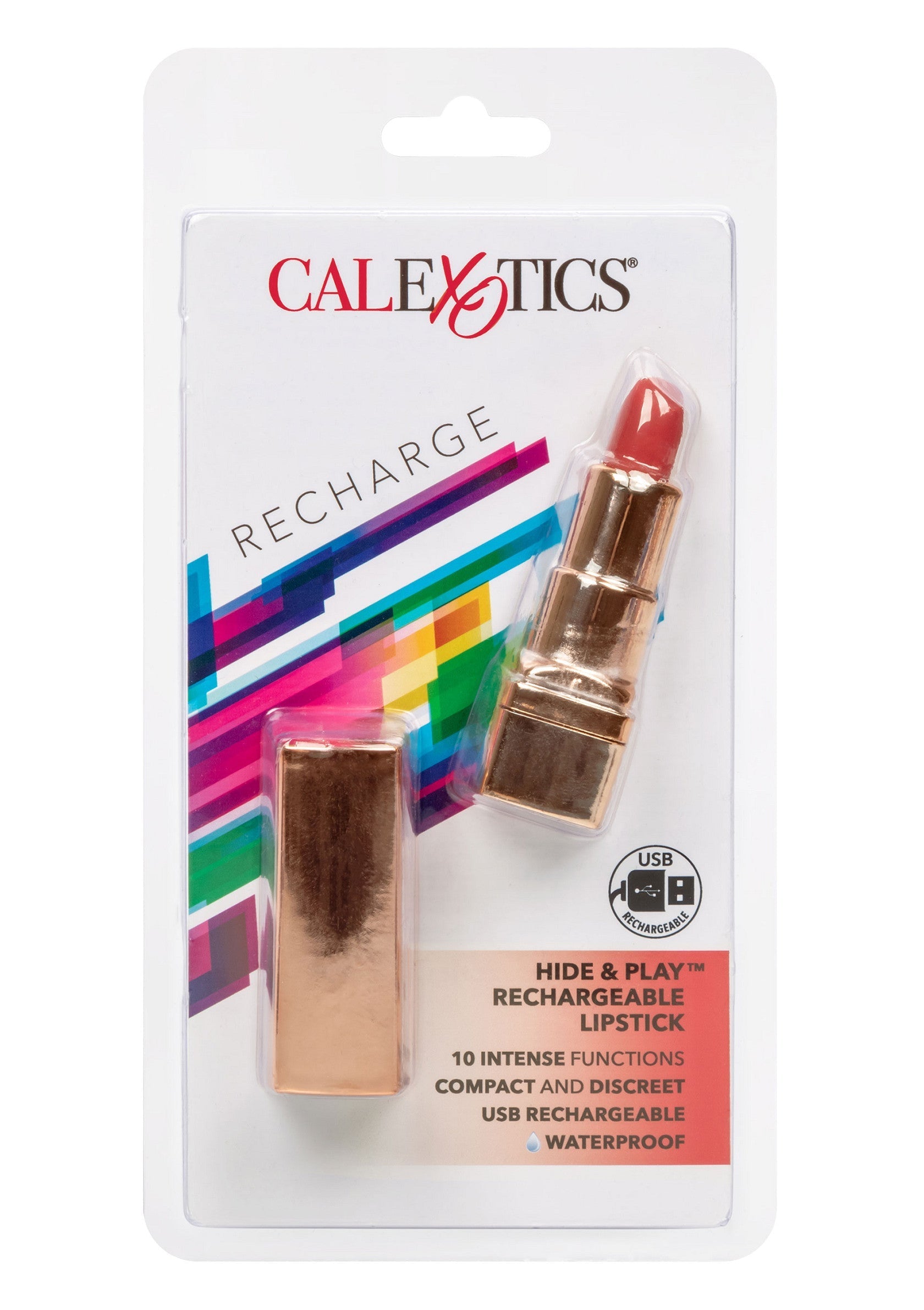 CalExotics Hide & Play Lipstick Rechargeable