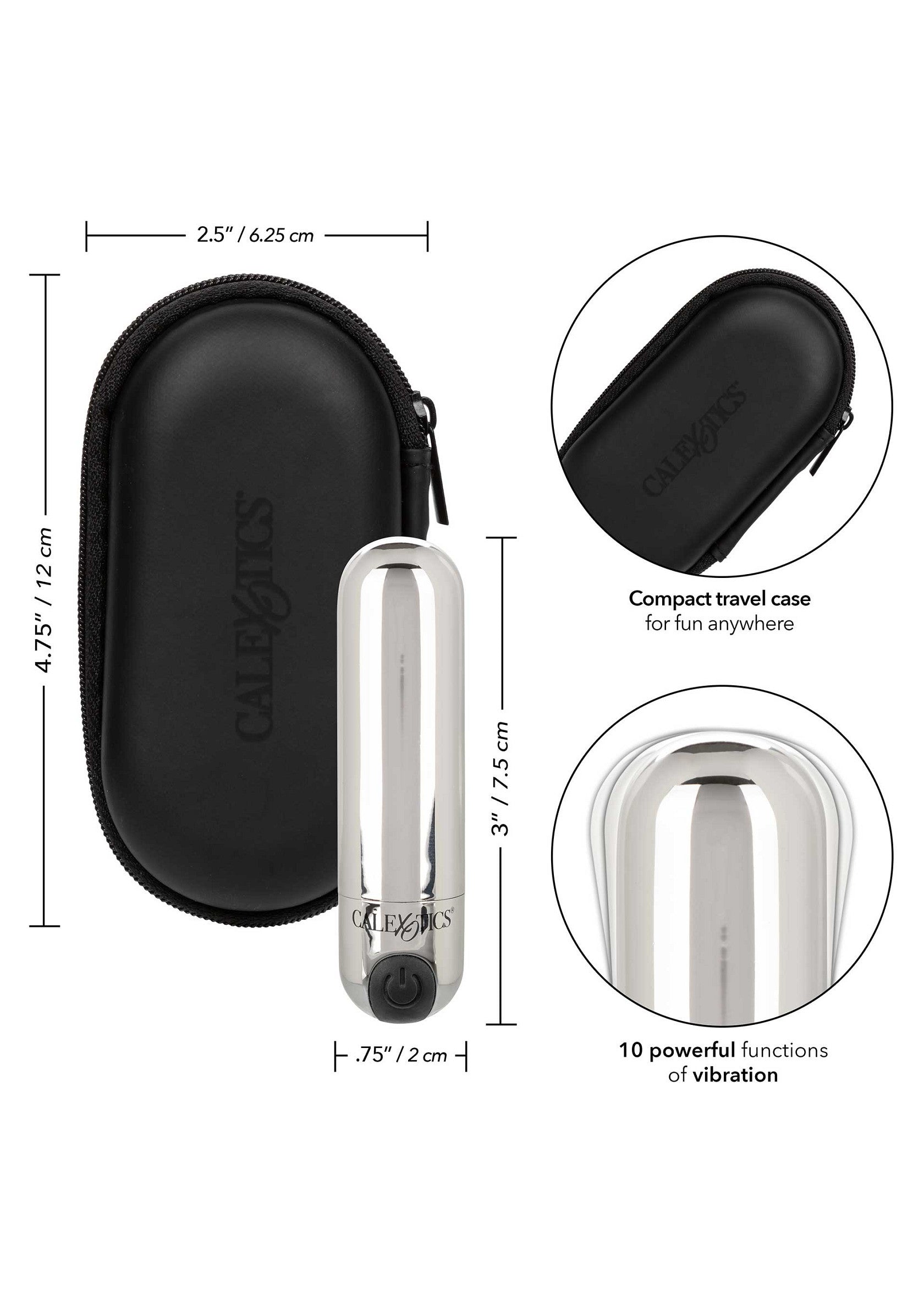 CalExotics Rechargeable Hideaway Bullet