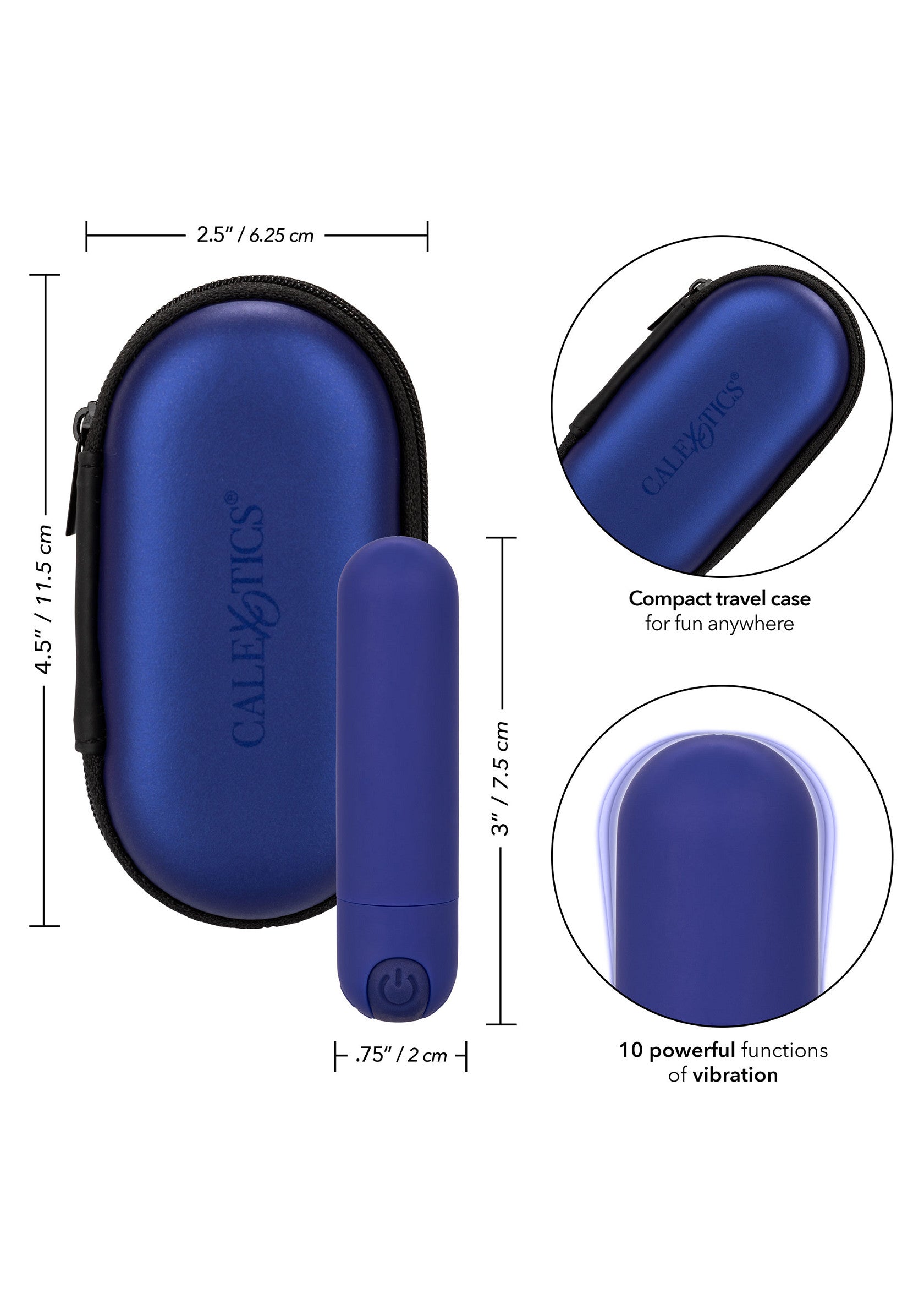 CalExotics Rechargeable Hideaway Bullet