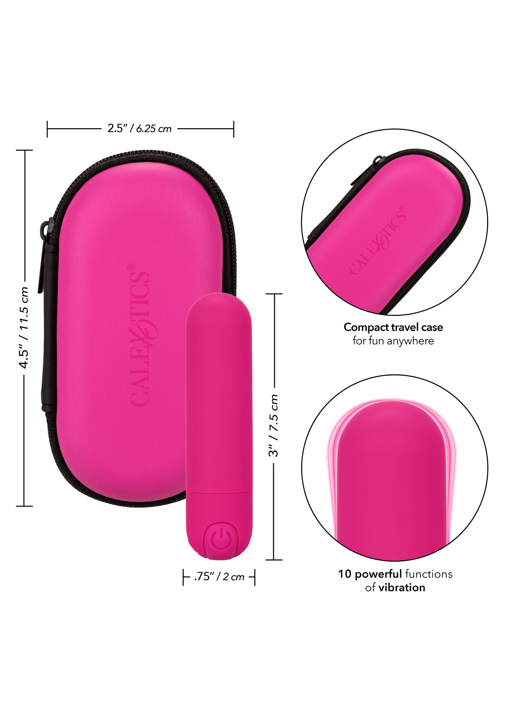 CalExotics Rechargeable Hideaway Bullet