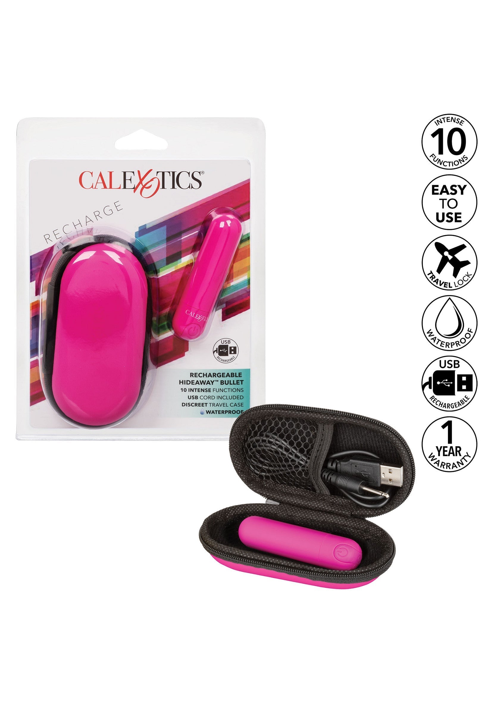 CalExotics Rechargeable Hideaway Bullet