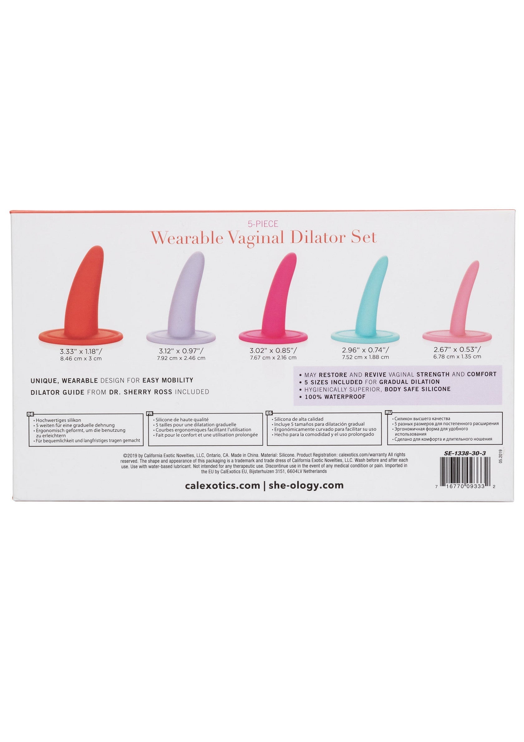 CalExotics 5pc Wearable Dilator Set