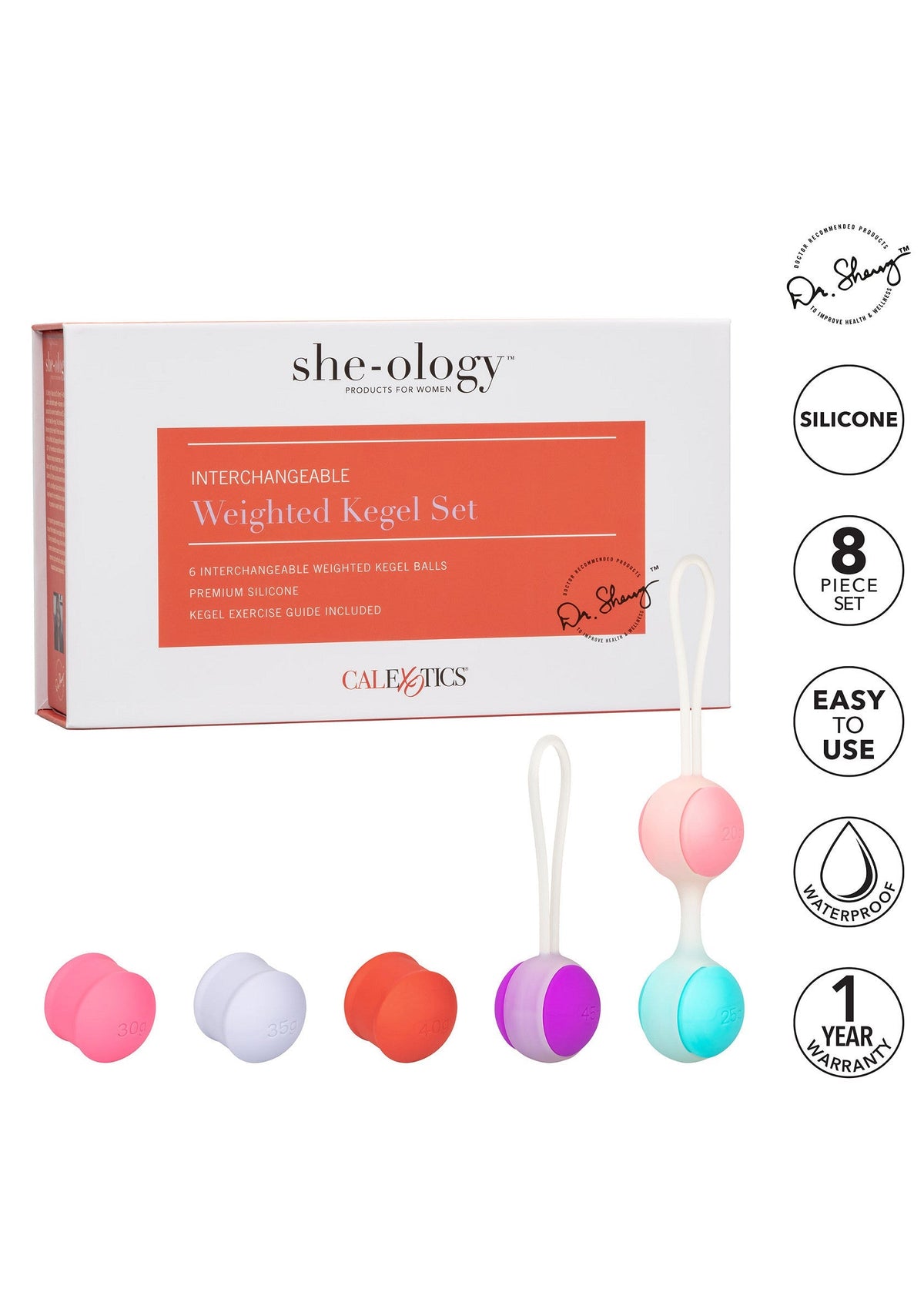 CalExotics Interchangeable Kegel Set