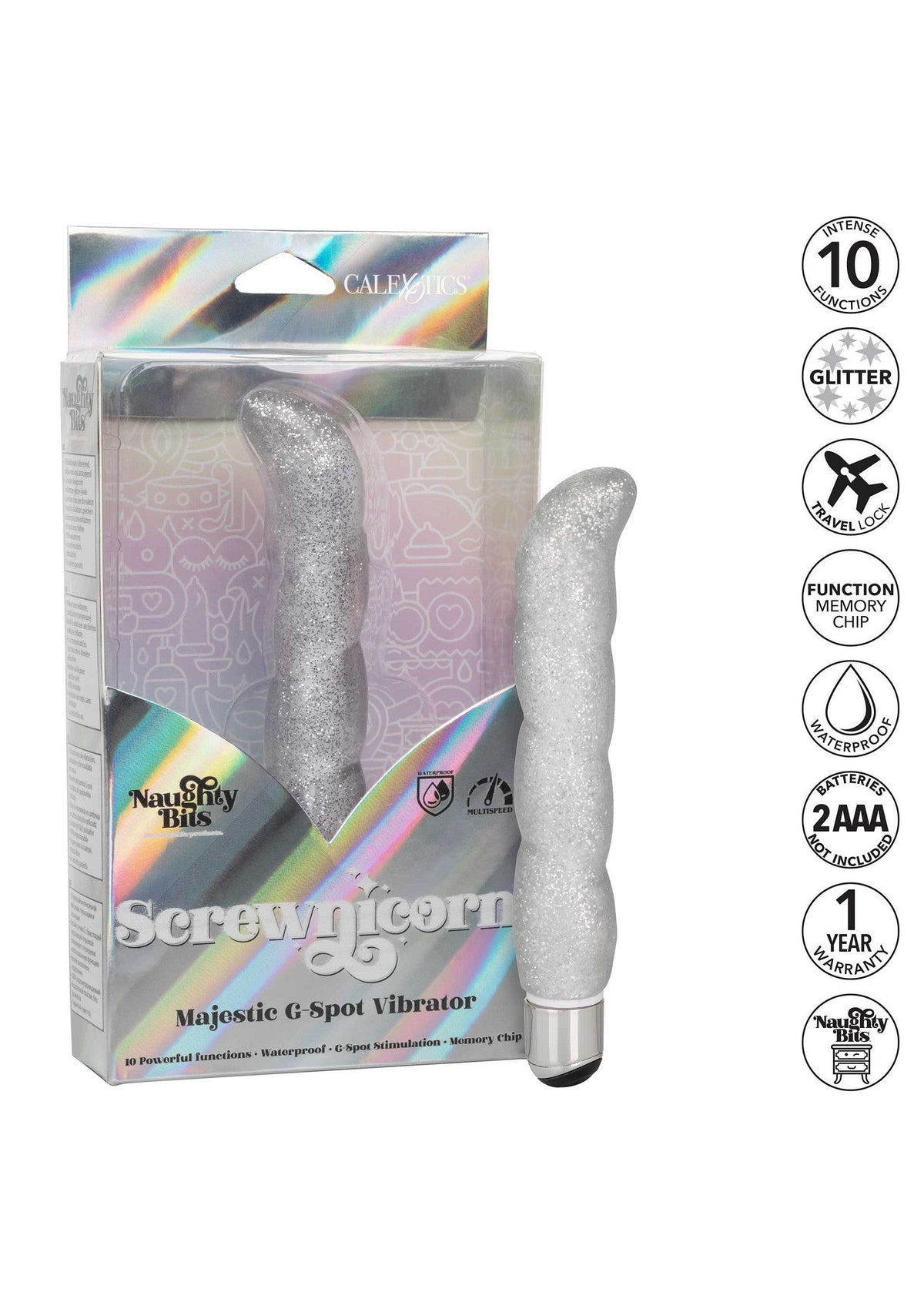 CalExotics Screwnicorn G-Spot Vibrator