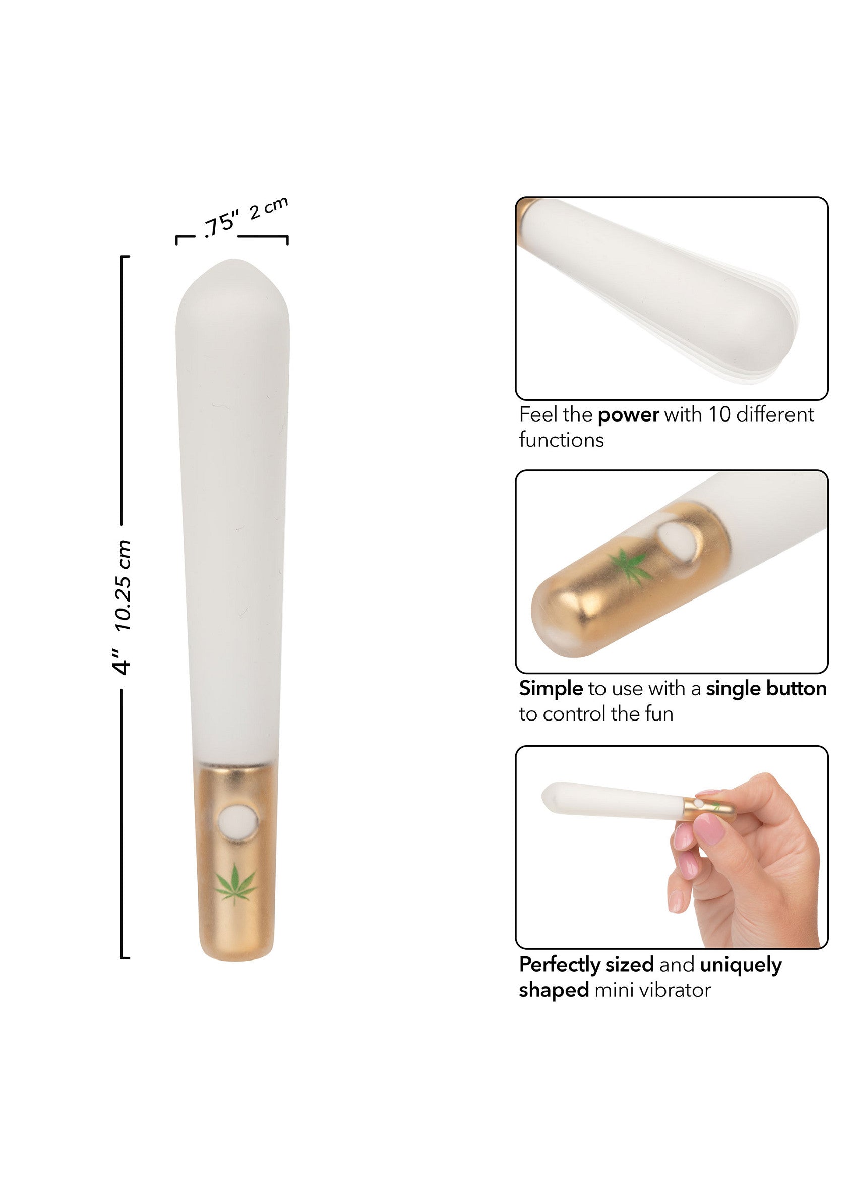 CalExotics Smoke Show Mini Joint Vibrator