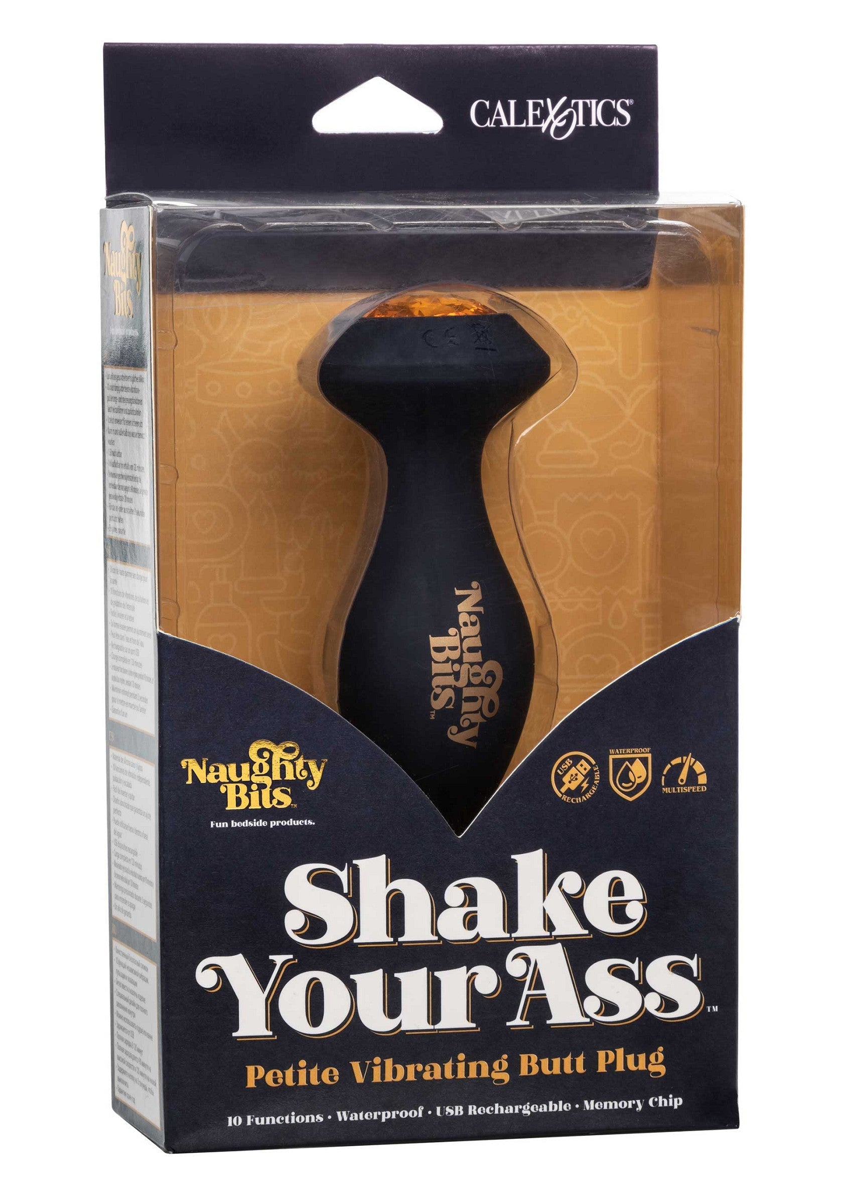 CalExotics Shake Your Ass Vibrating Butt Plug