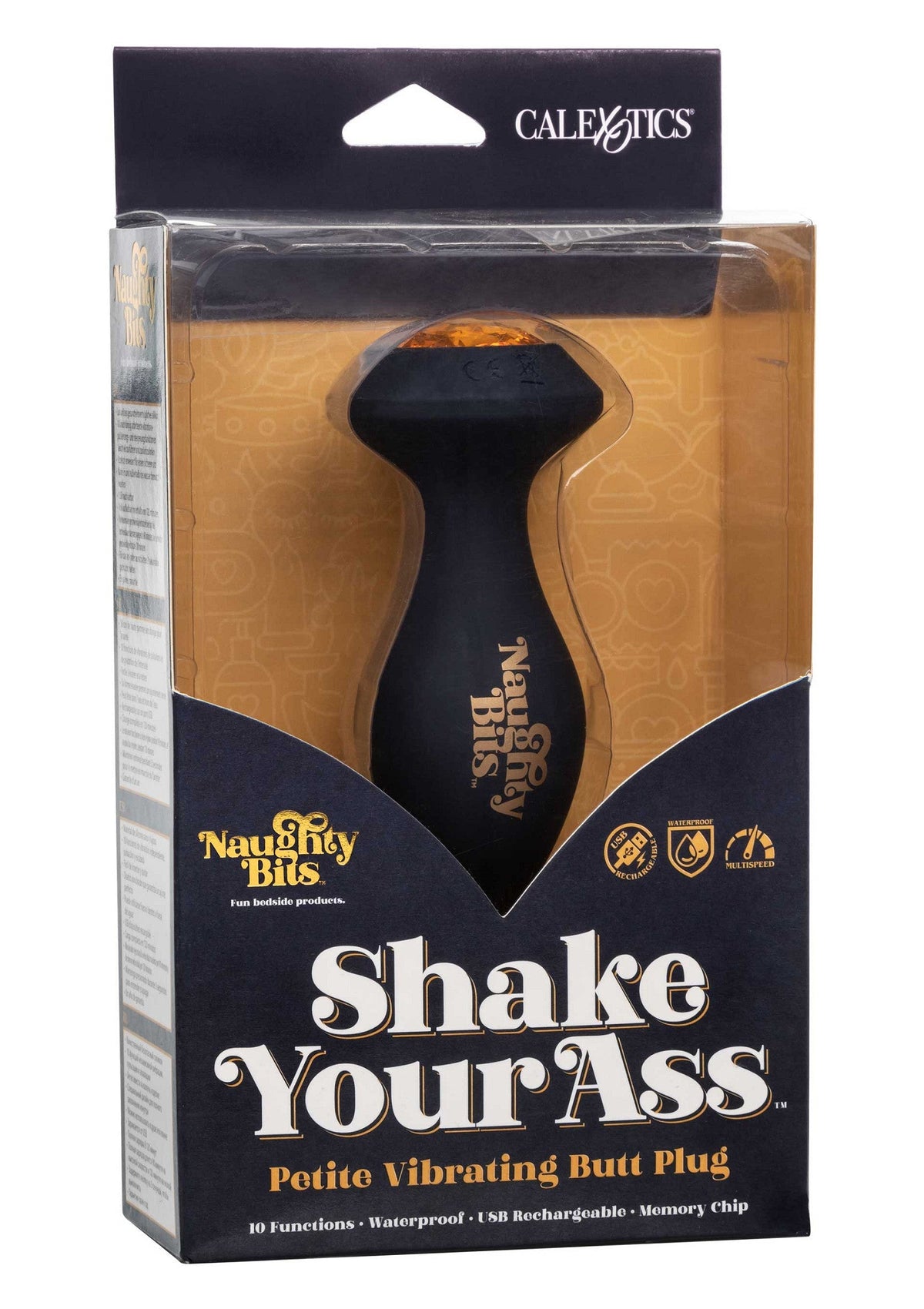 CalExotics Shake Your Ass Vibrating Butt Plug