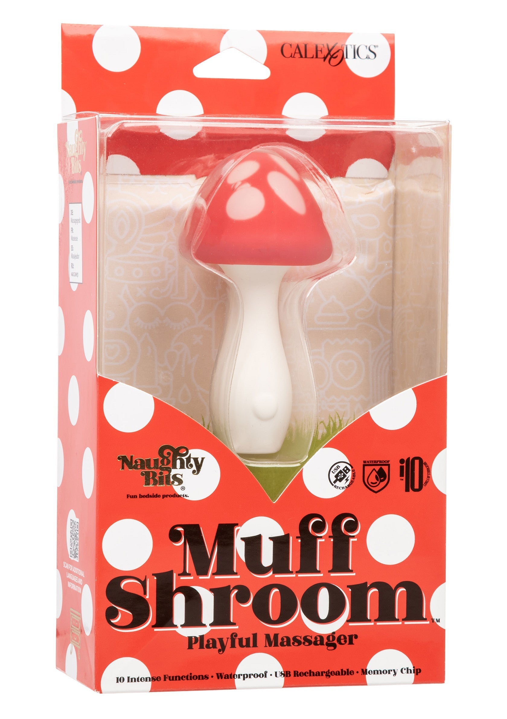 CalExotics Muff Shroom Playful Massager