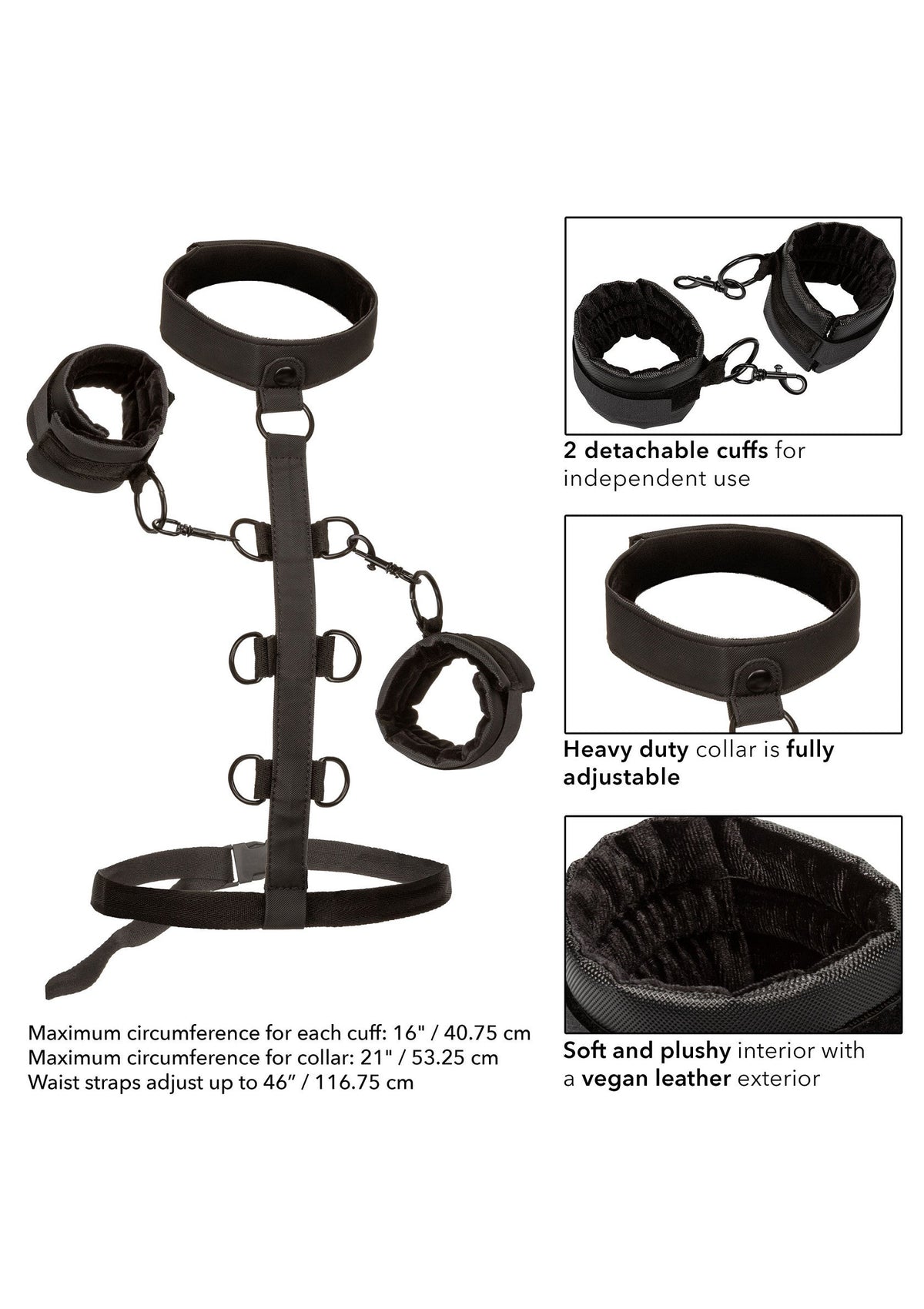 CalExotics Boundless Collar Restraint