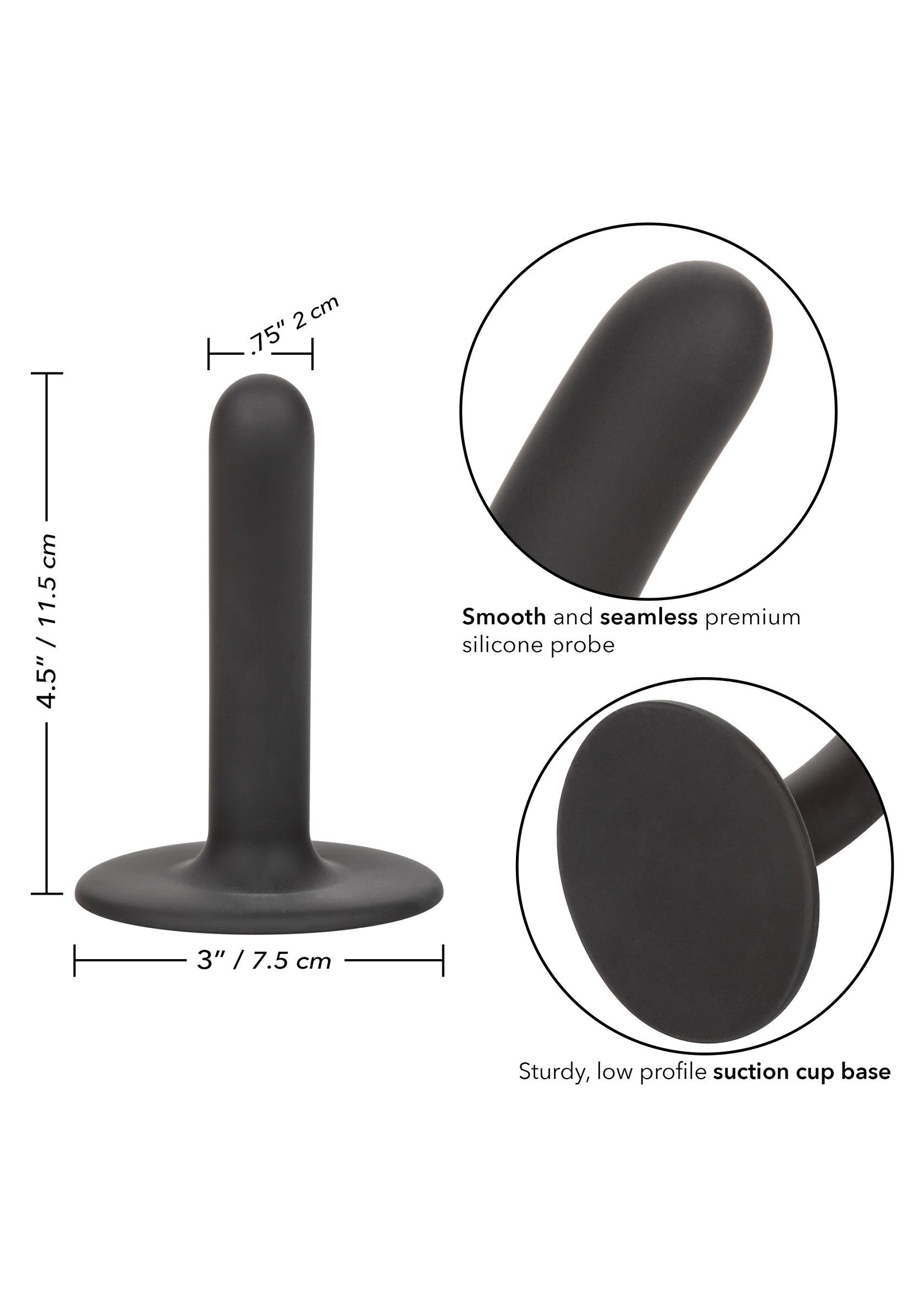 CalExotics Boundless 4.5 inch / 11.5 cm Slim