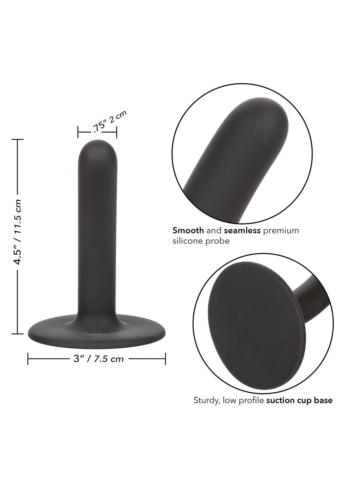 CalExotics Boundless 4.5 inch / 11.5 cm Slim