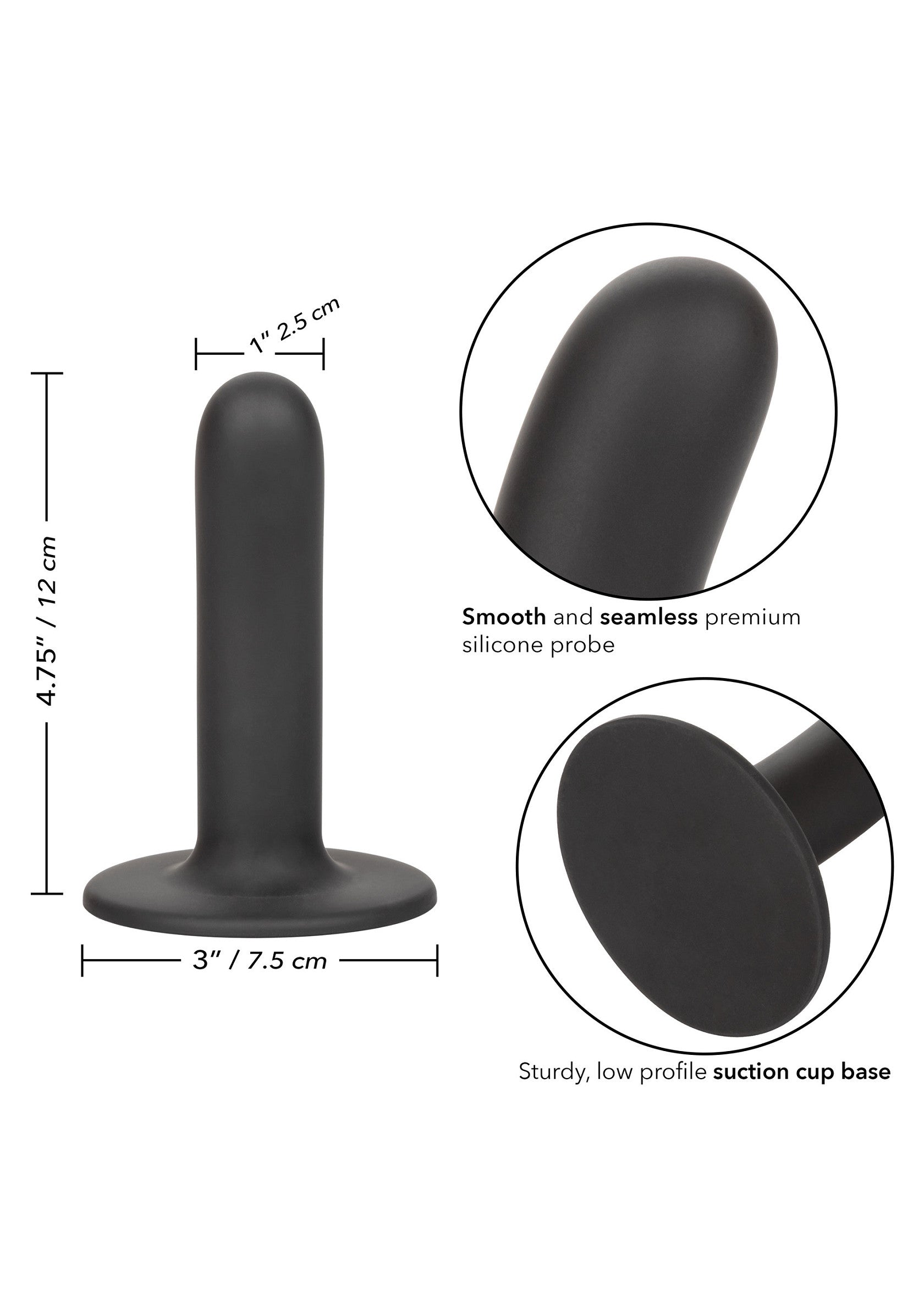 CalExotics Boundless 4.75 inch / 12 cm Smooth