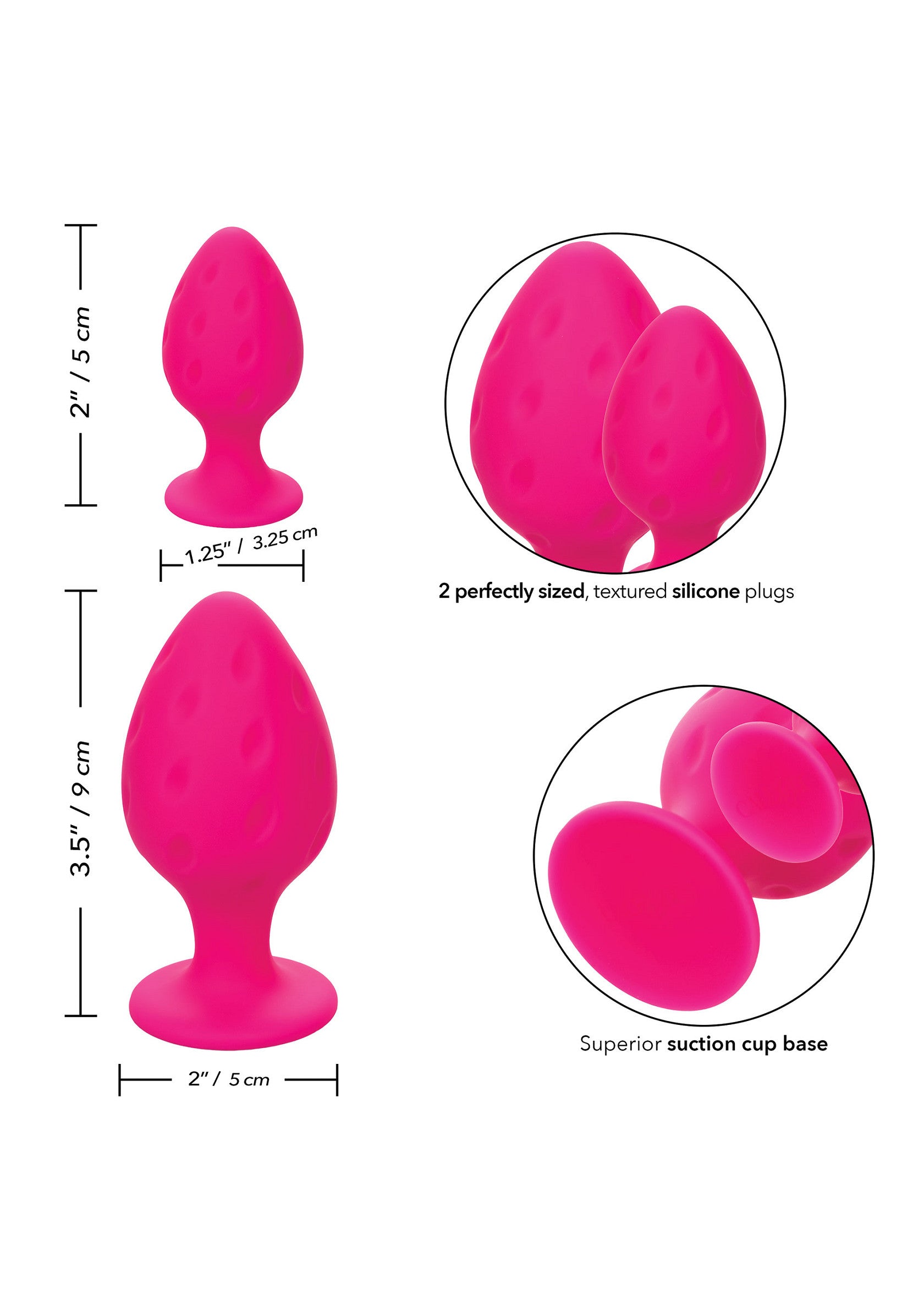 CalExotics Cheeky Buttplug