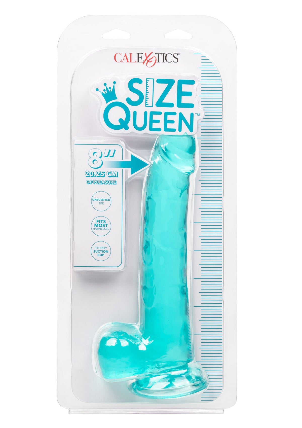 CalExotics Queen Size Dong 8 inch