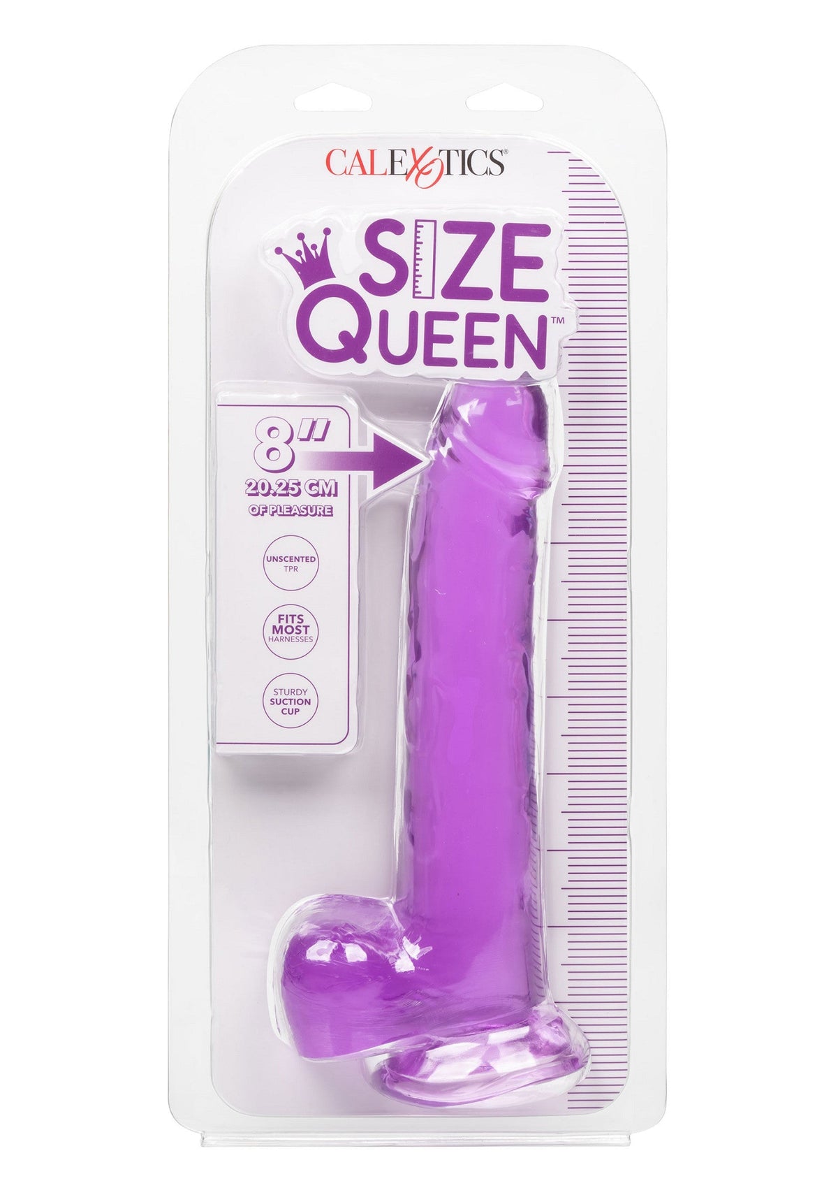 CalExotics Queen Size Dong 8 inch