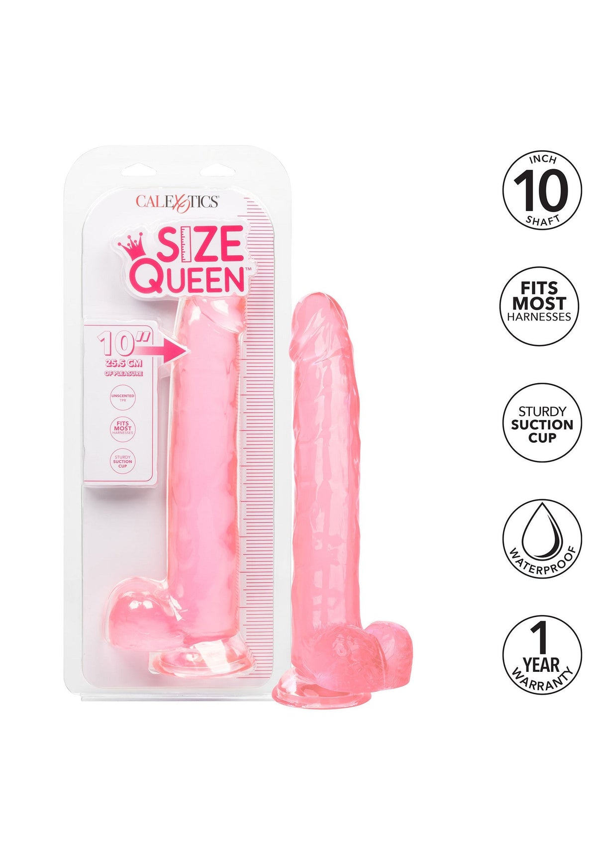 CalExotics Queen Size Dong 10 inch