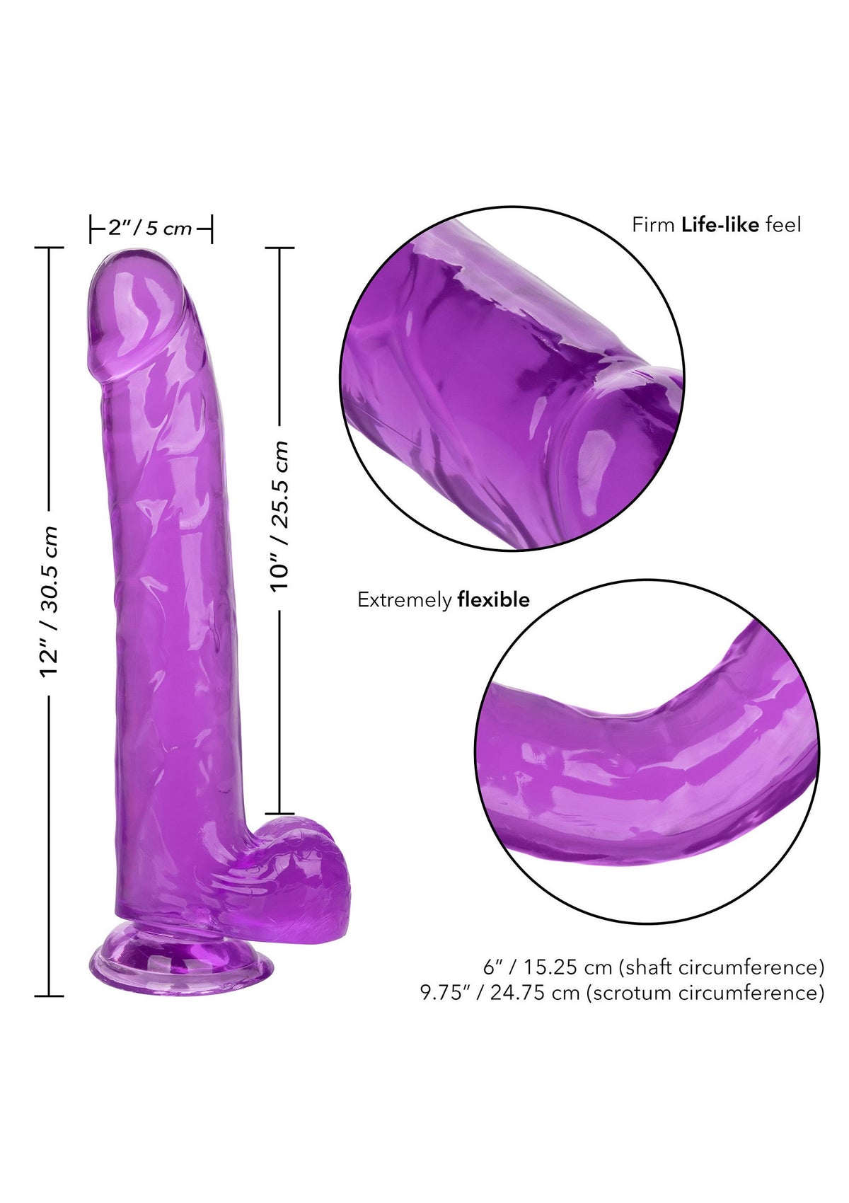 CalExotics Queen Size Dong 10 inch