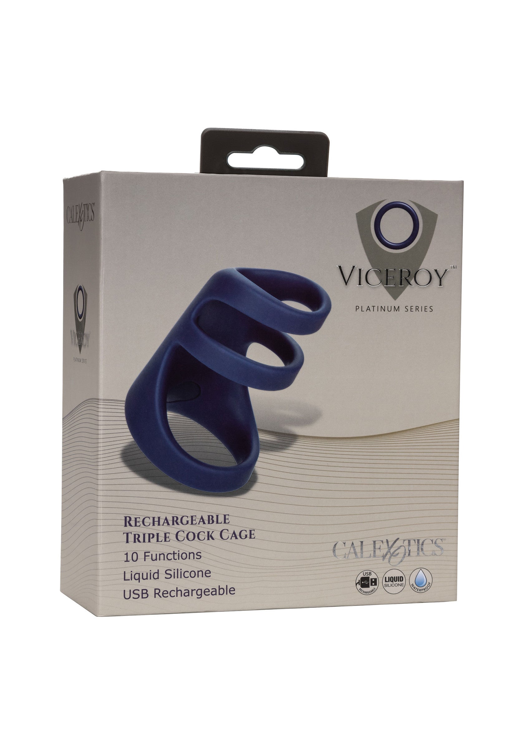 CalExotics Rechargeable Triple Cock Cage