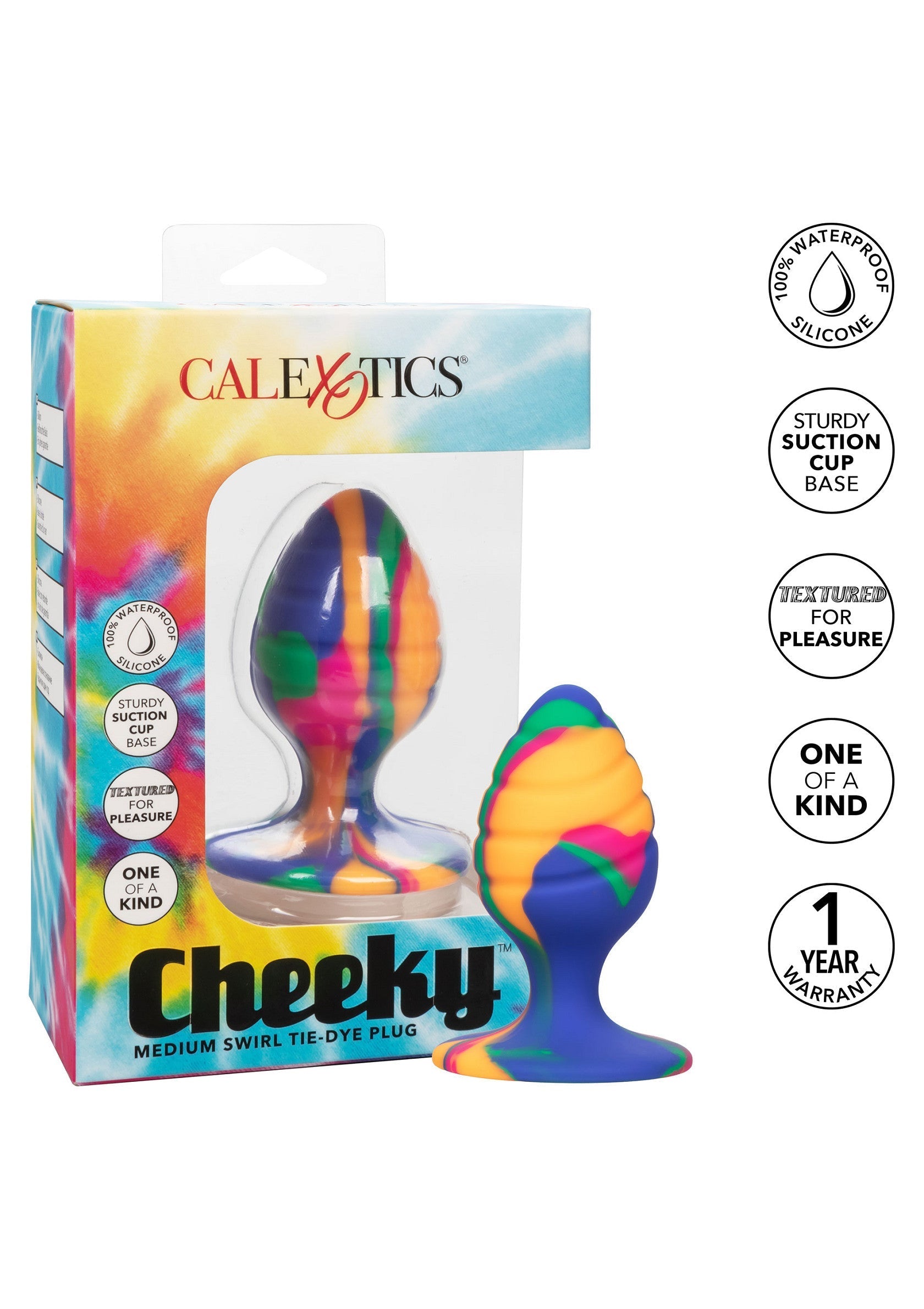 CalExotics Cheeky Medium Swirl Plug