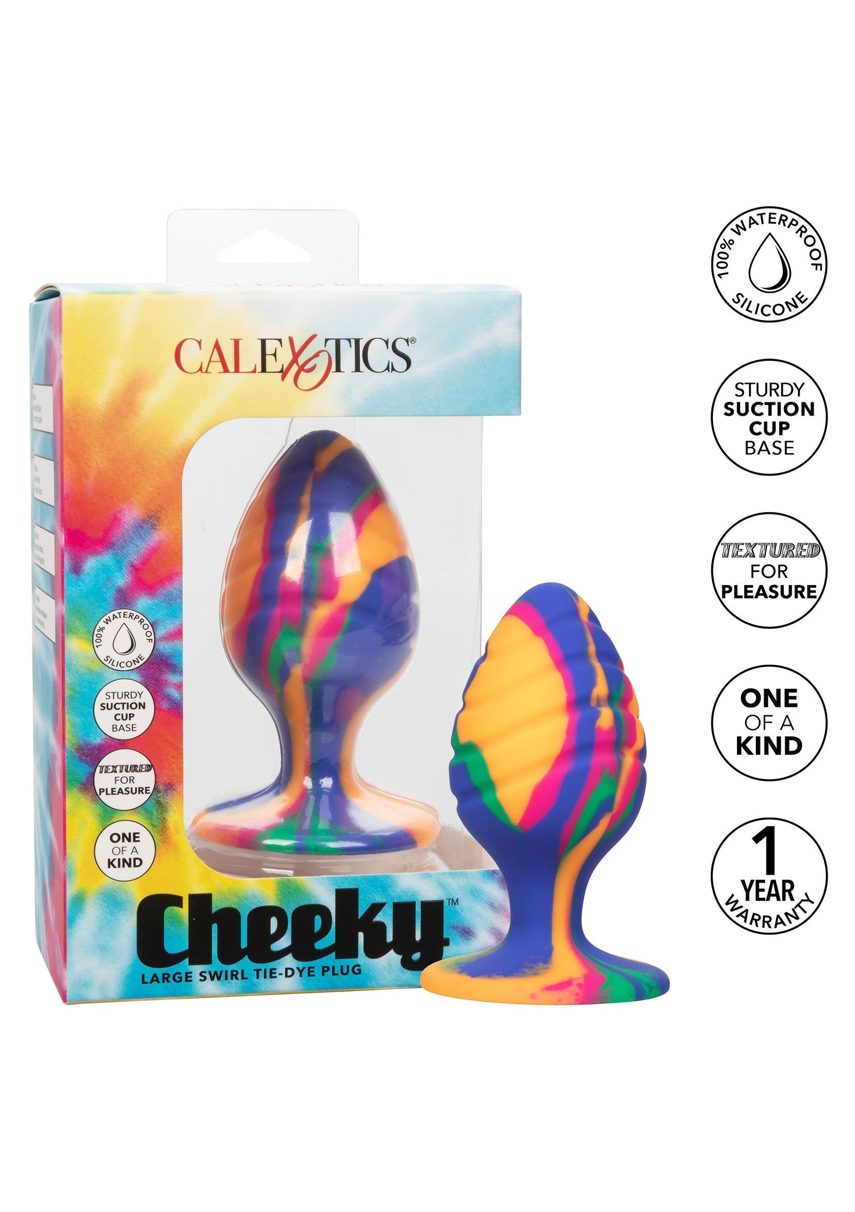 CalExotics Cheeky Large Swirl Plug