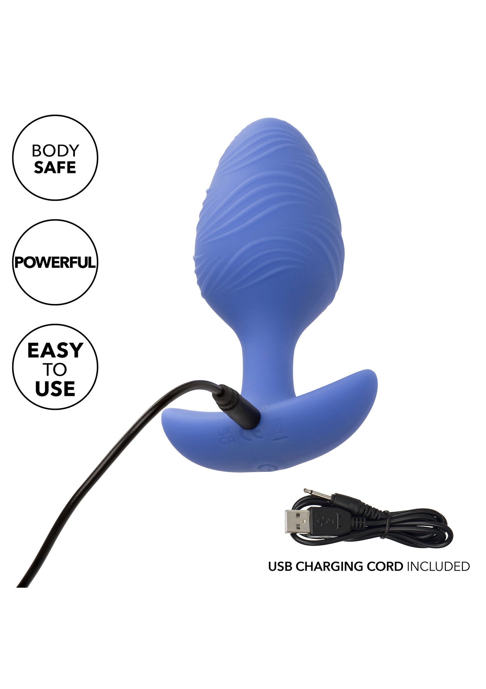 CalExotics Cheeky Glow Vibrating Plug L