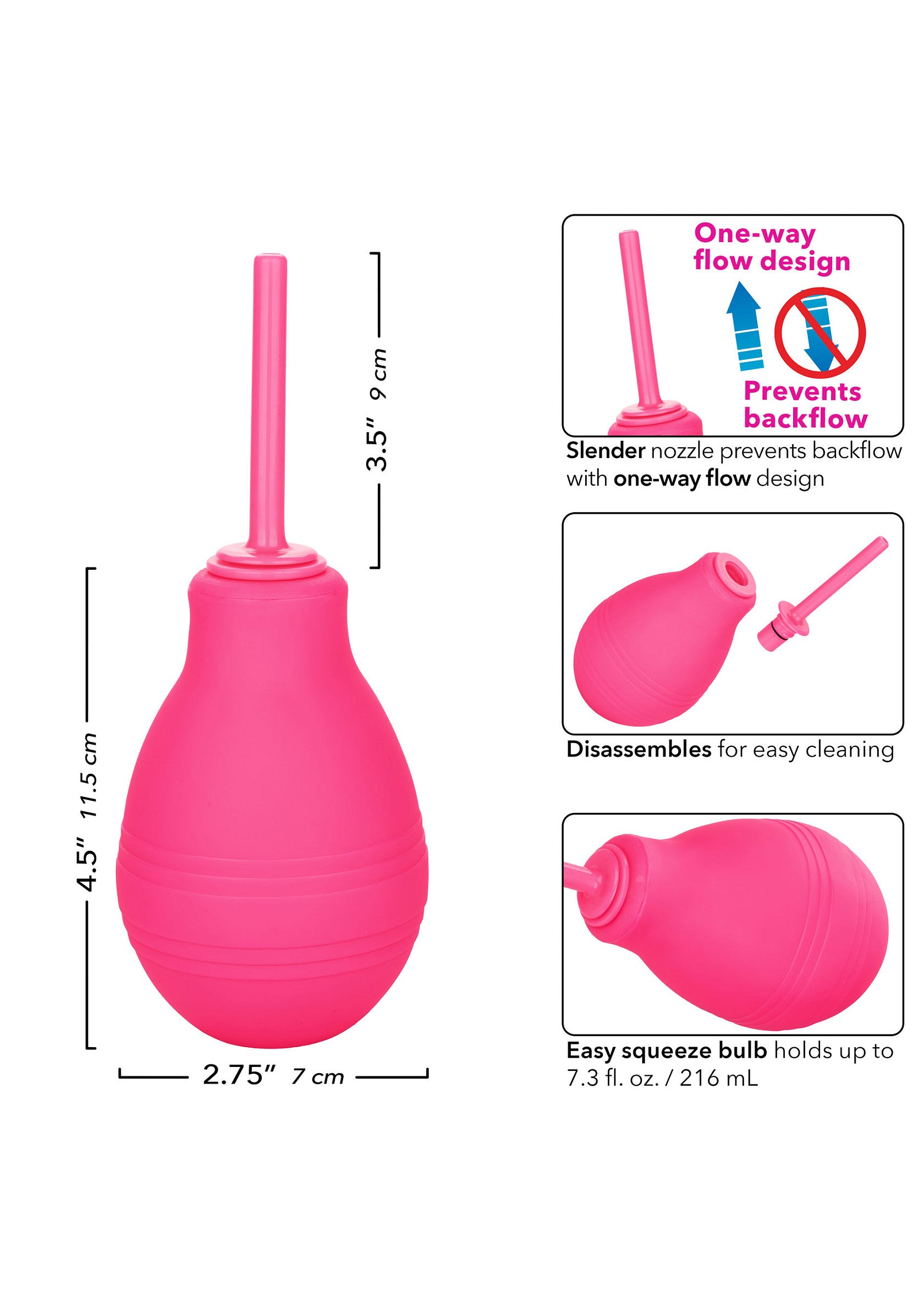 CalExotics Cheeky One-Way Flow Douche