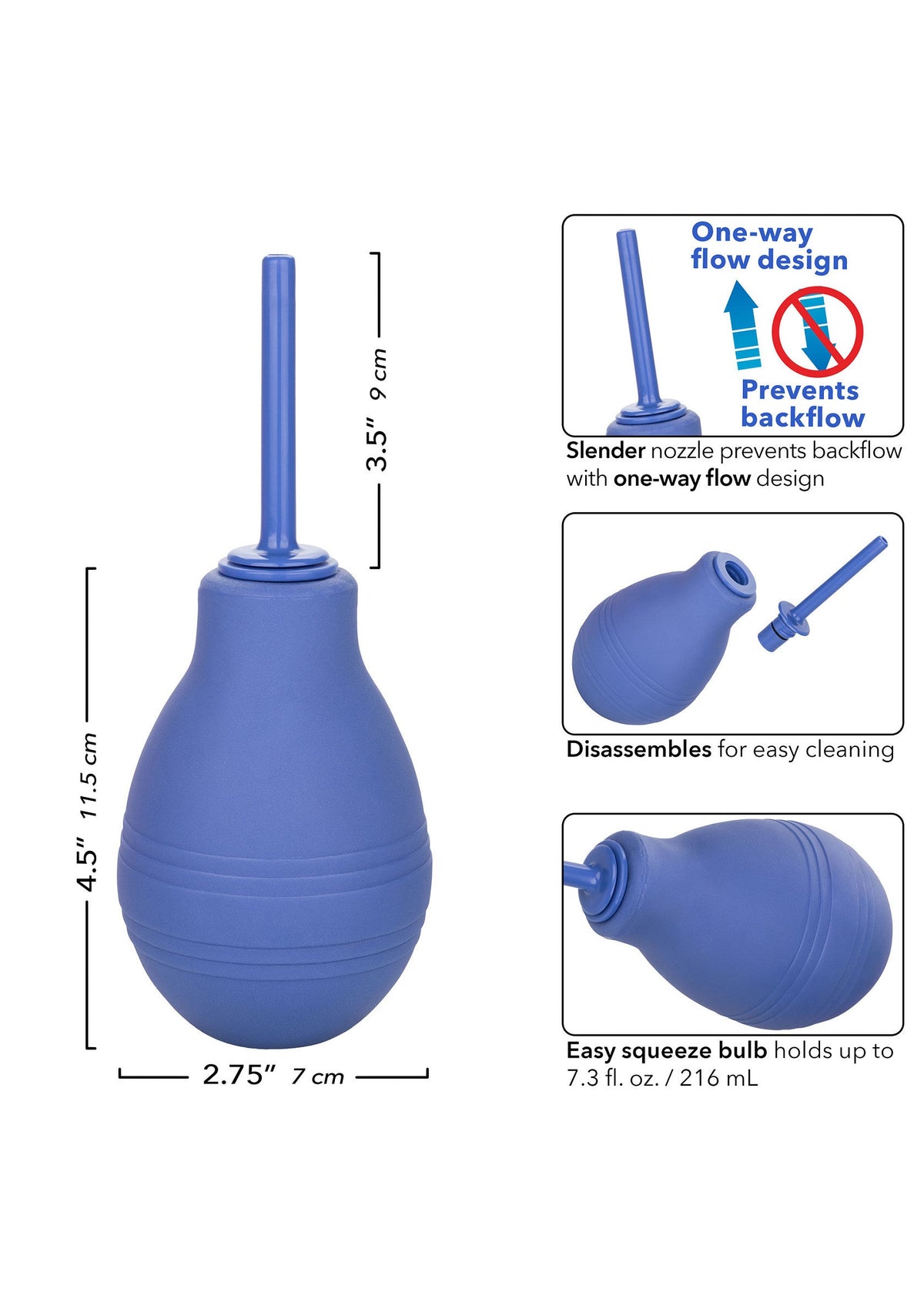 CalExotics Cheeky One-Way Flow Douche