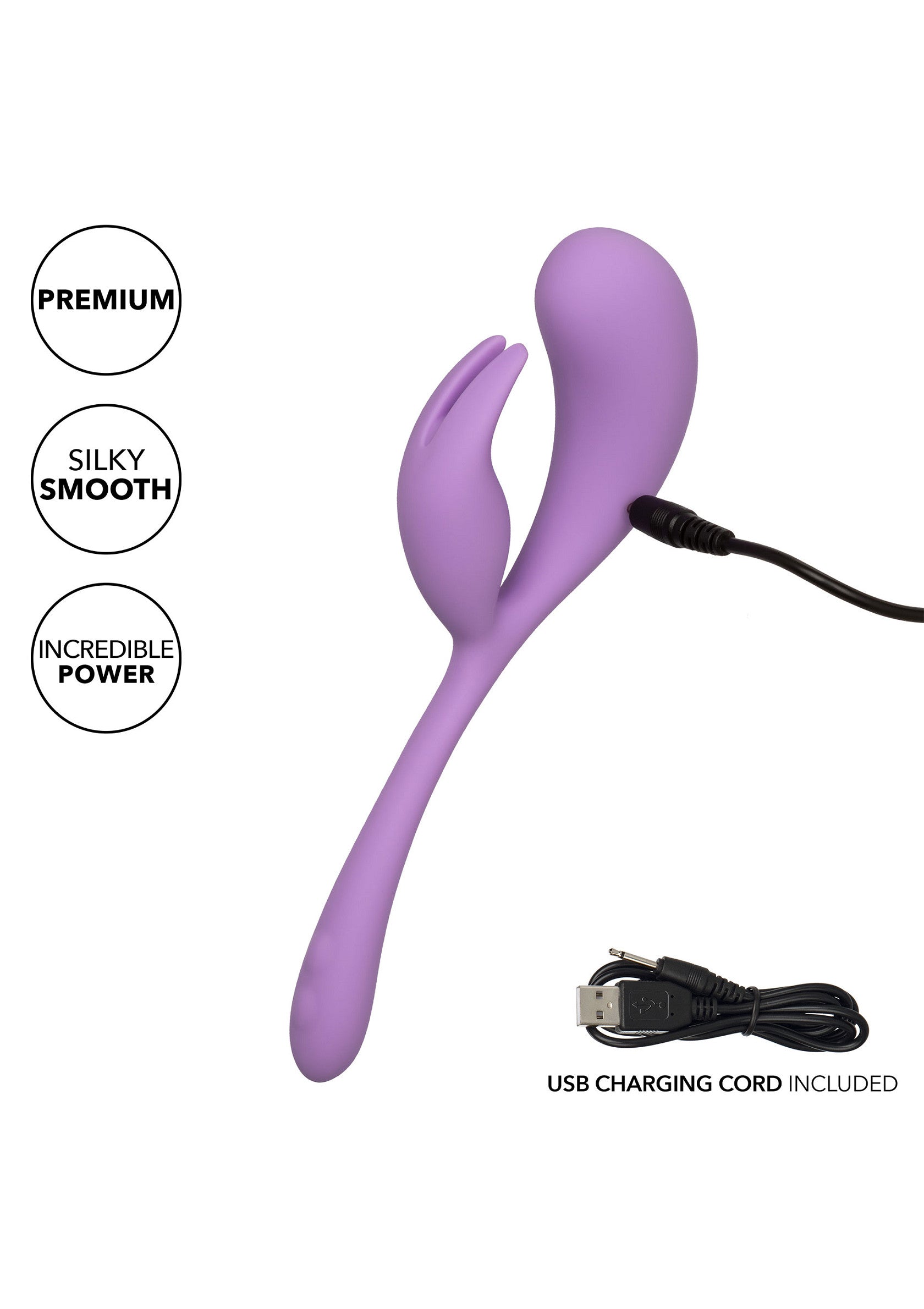 CalExotics Liquid Silicone Dual Flicker
