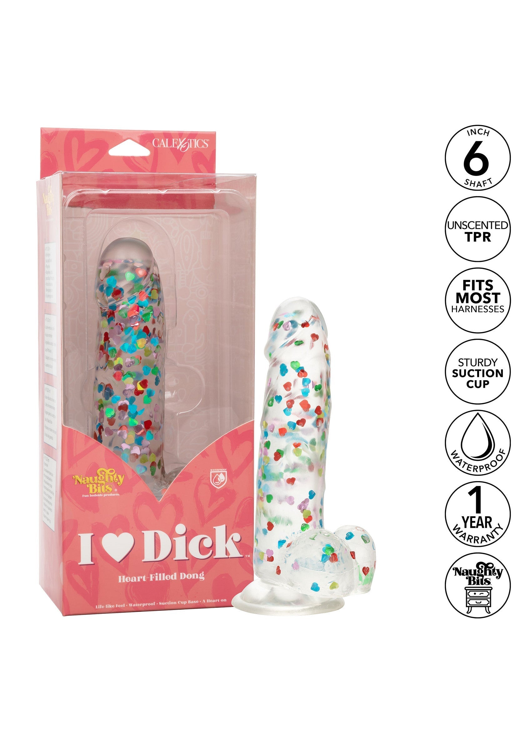 CalExotics I Love Dick Heart Filled Dong
