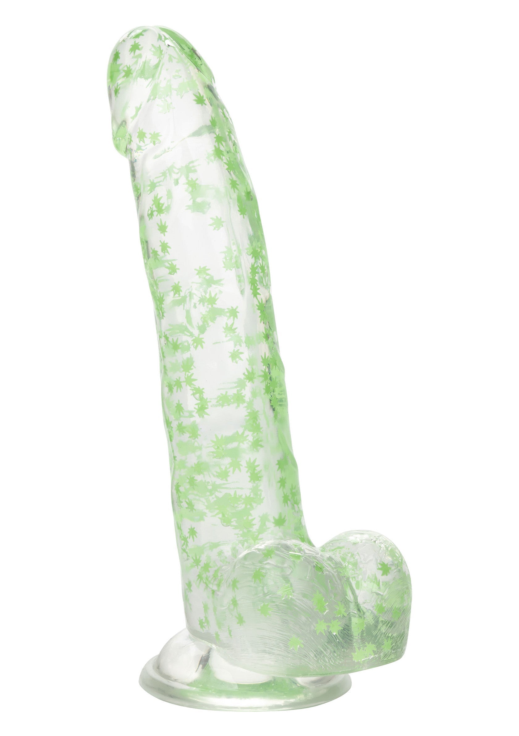CalExotics I Leaf Dick Glow Dildo