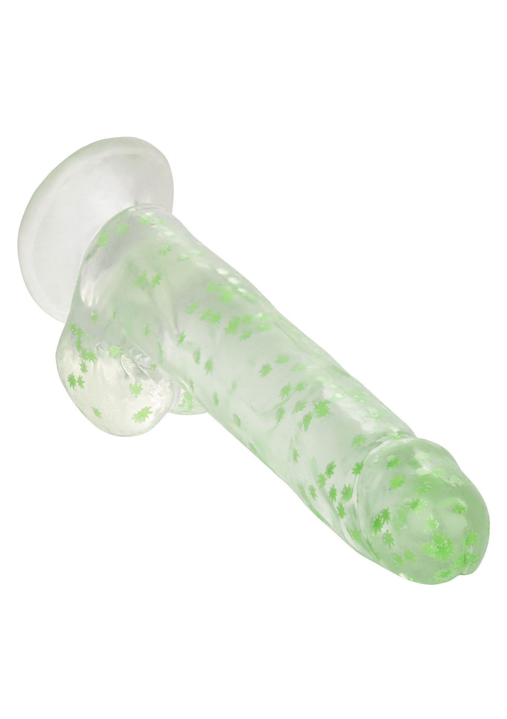 CalExotics I Leaf Dick Glow Dildo