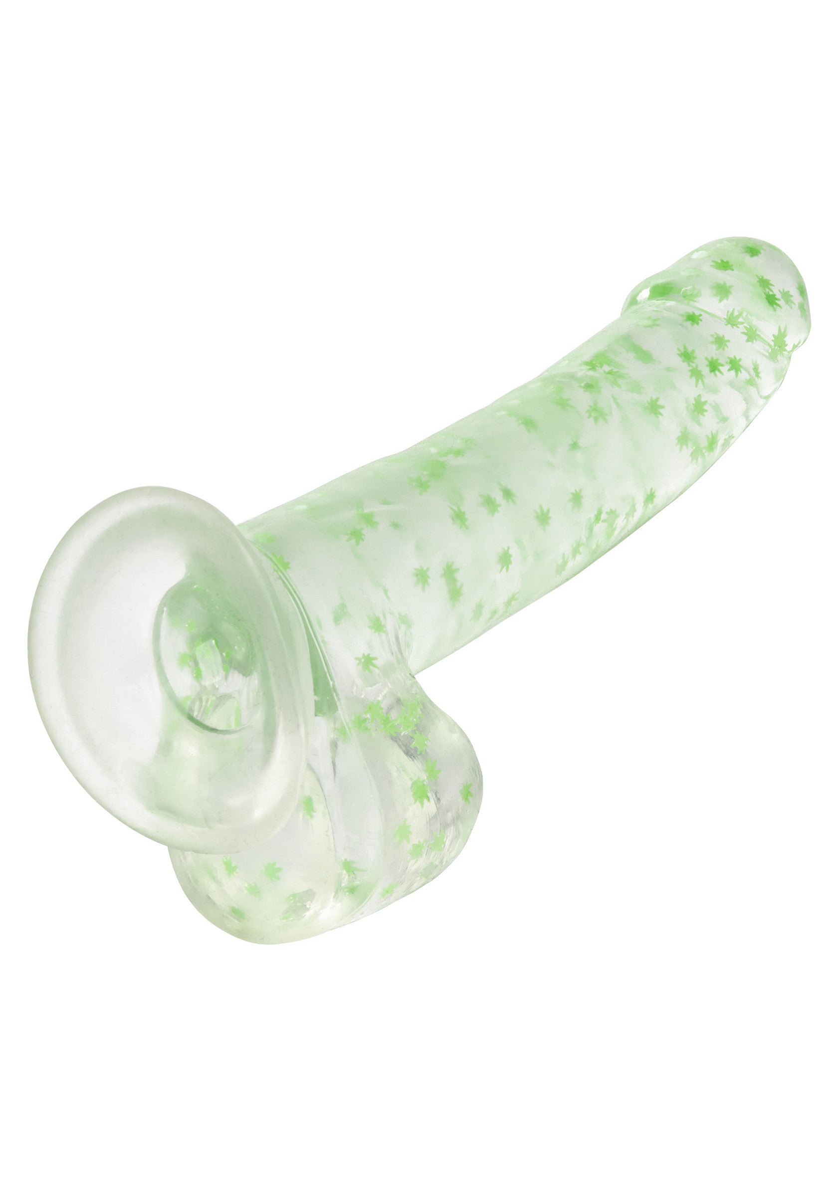 CalExotics I Leaf Dick Glow Dildo