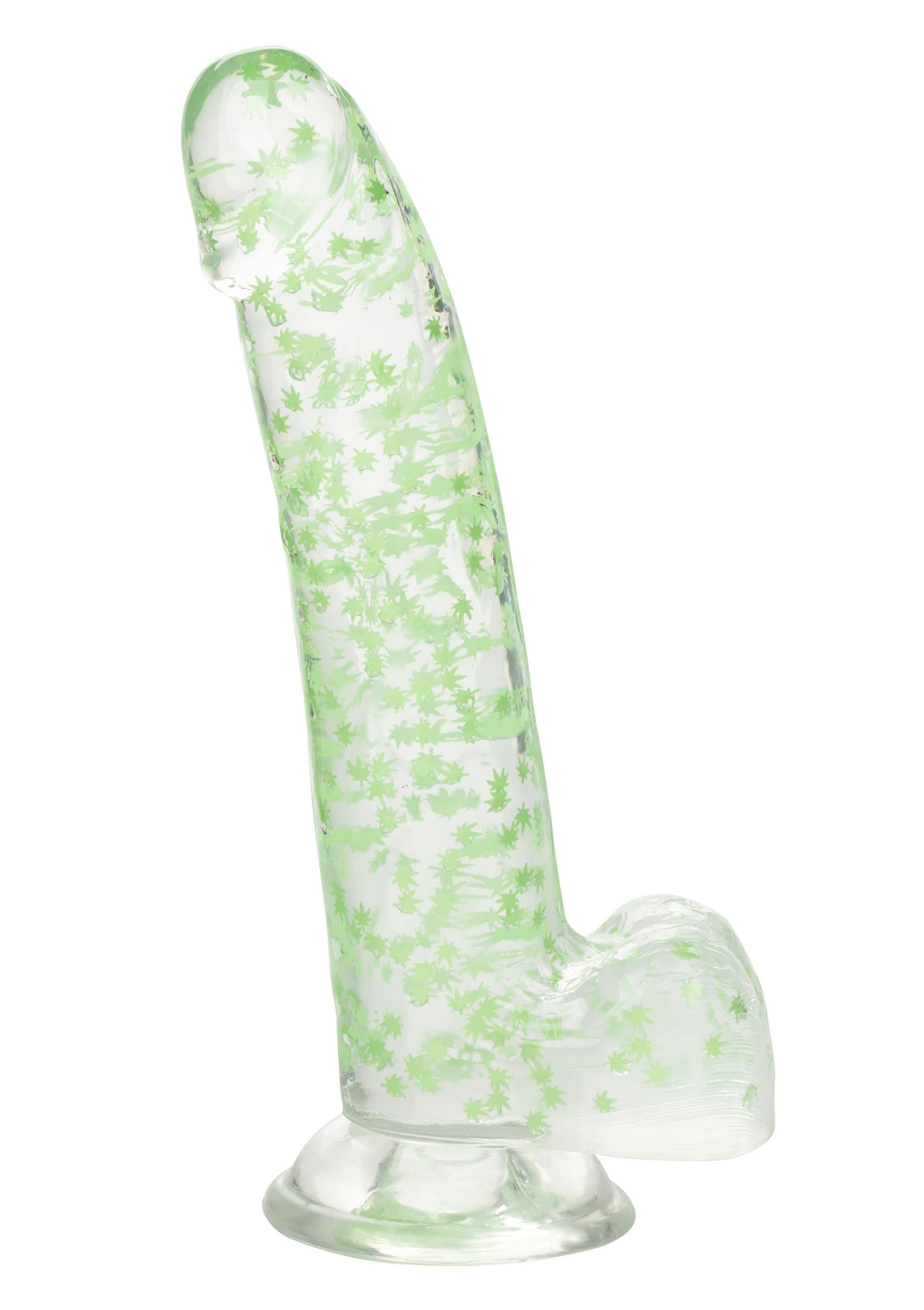 CalExotics I Leaf Dick Glow Dildo
