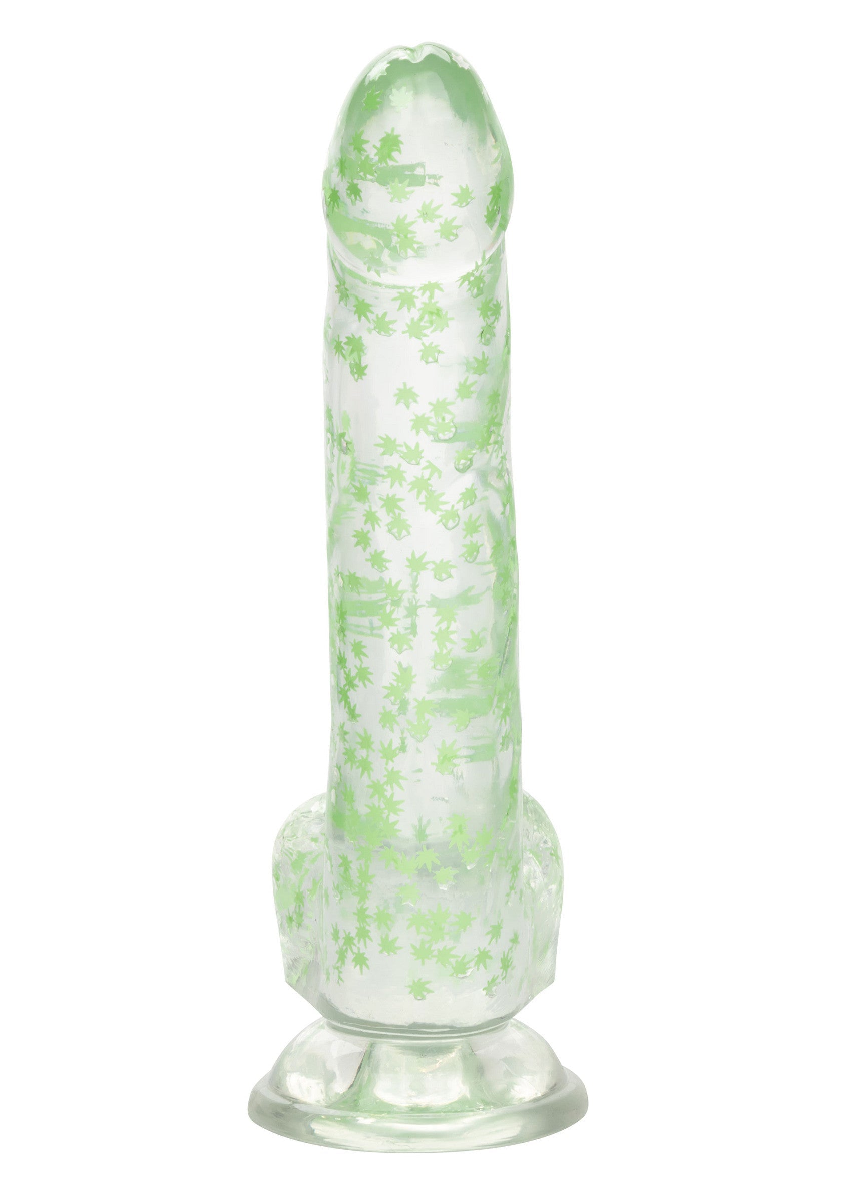 CalExotics I Leaf Dick Glow Dildo