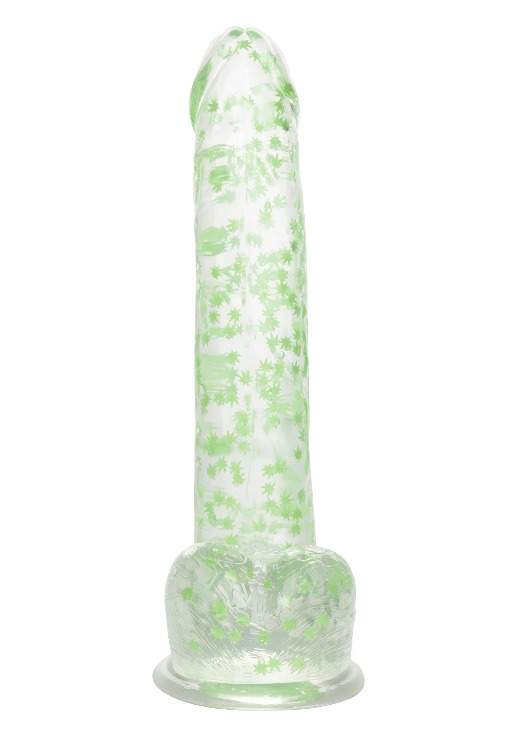 CalExotics I Leaf Dick Glow Dildo