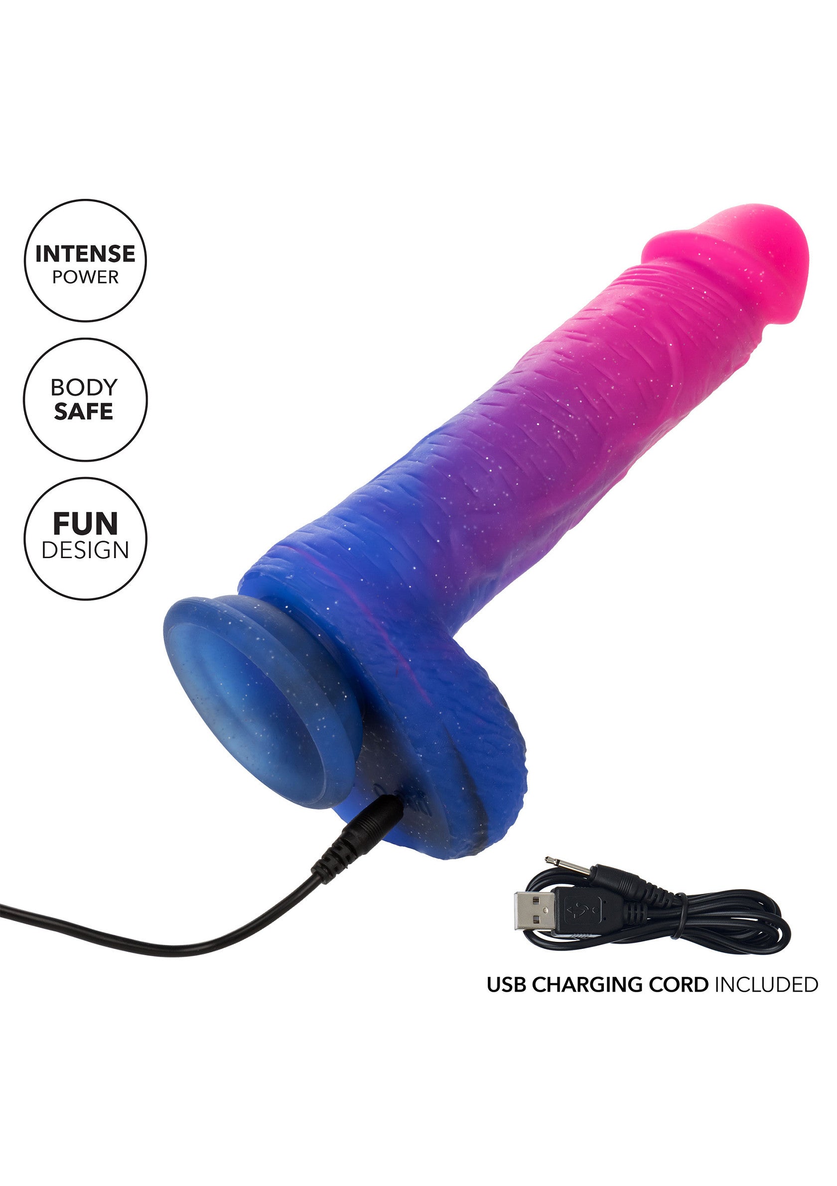 CalExotics Ombre Hombre Vibrating Dildo
