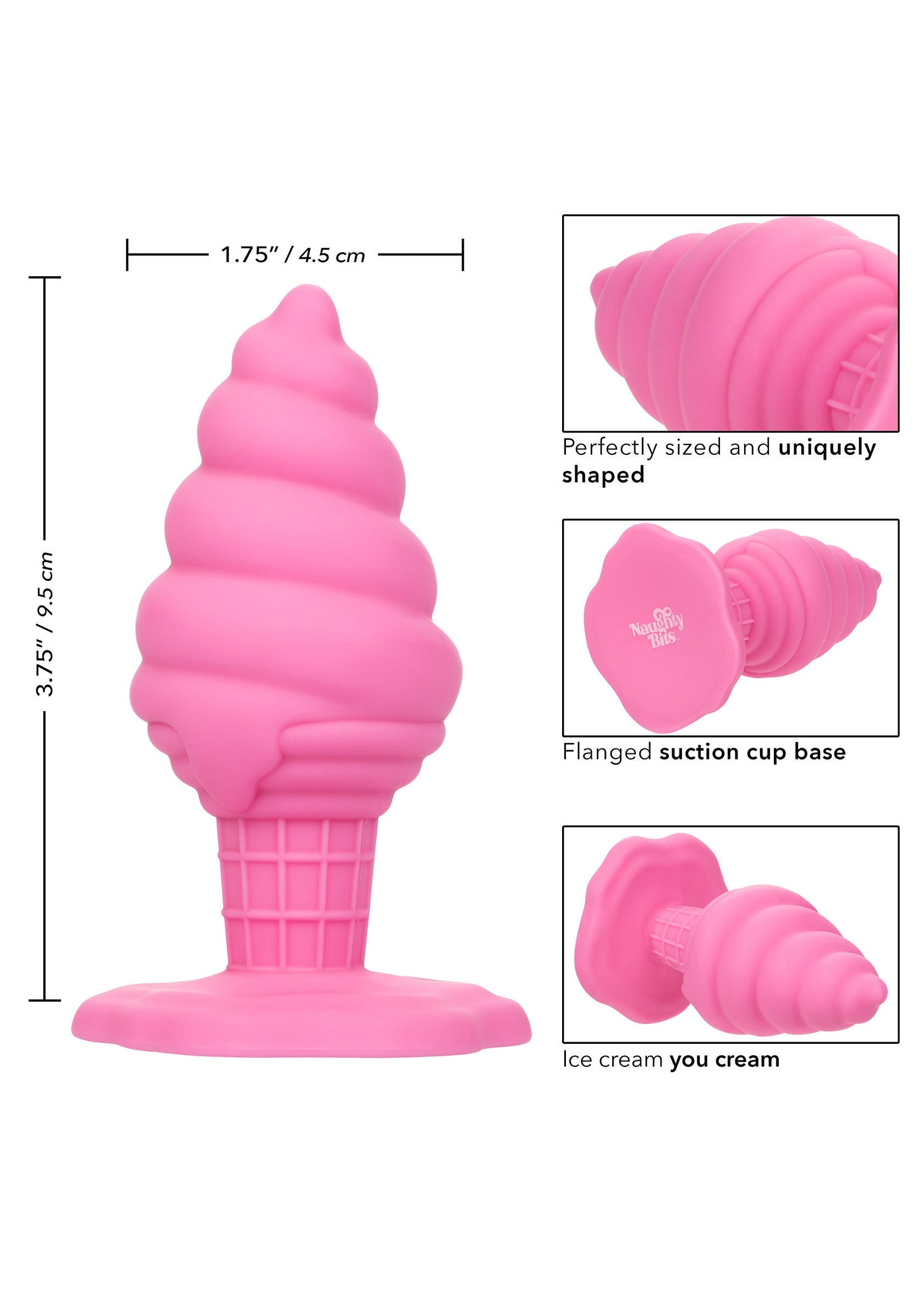 CalExotics Yum Bum Ice Cone Butt Plug