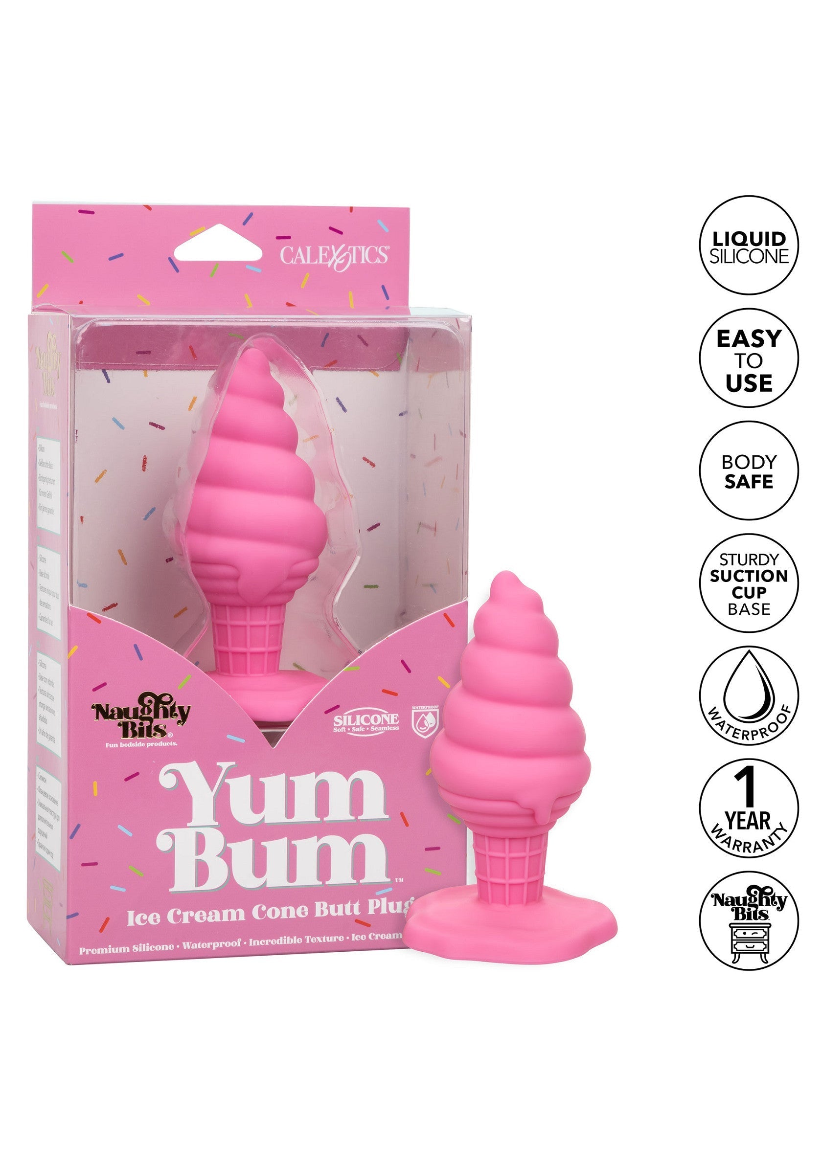 CalExotics Yum Bum Ice Cone Butt Plug