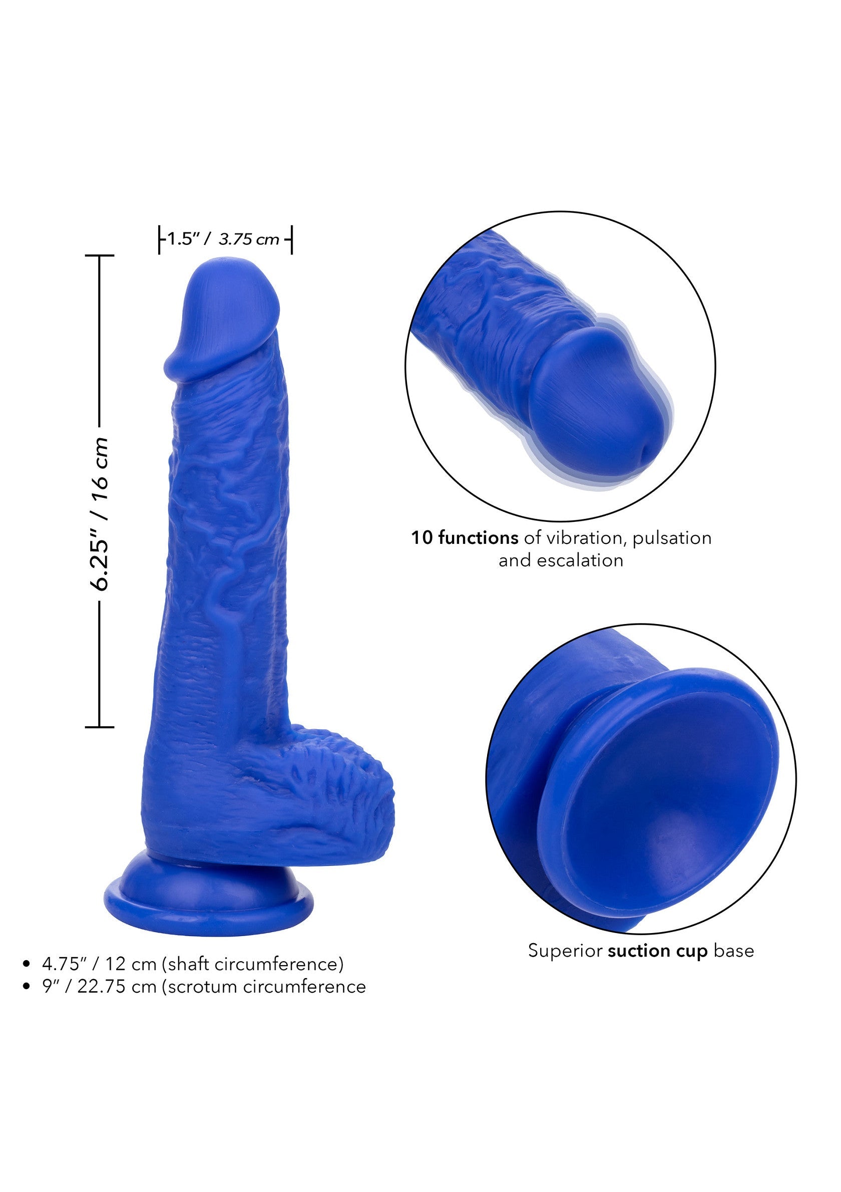 CalExotics Admiral 7 Vibrating Sailor