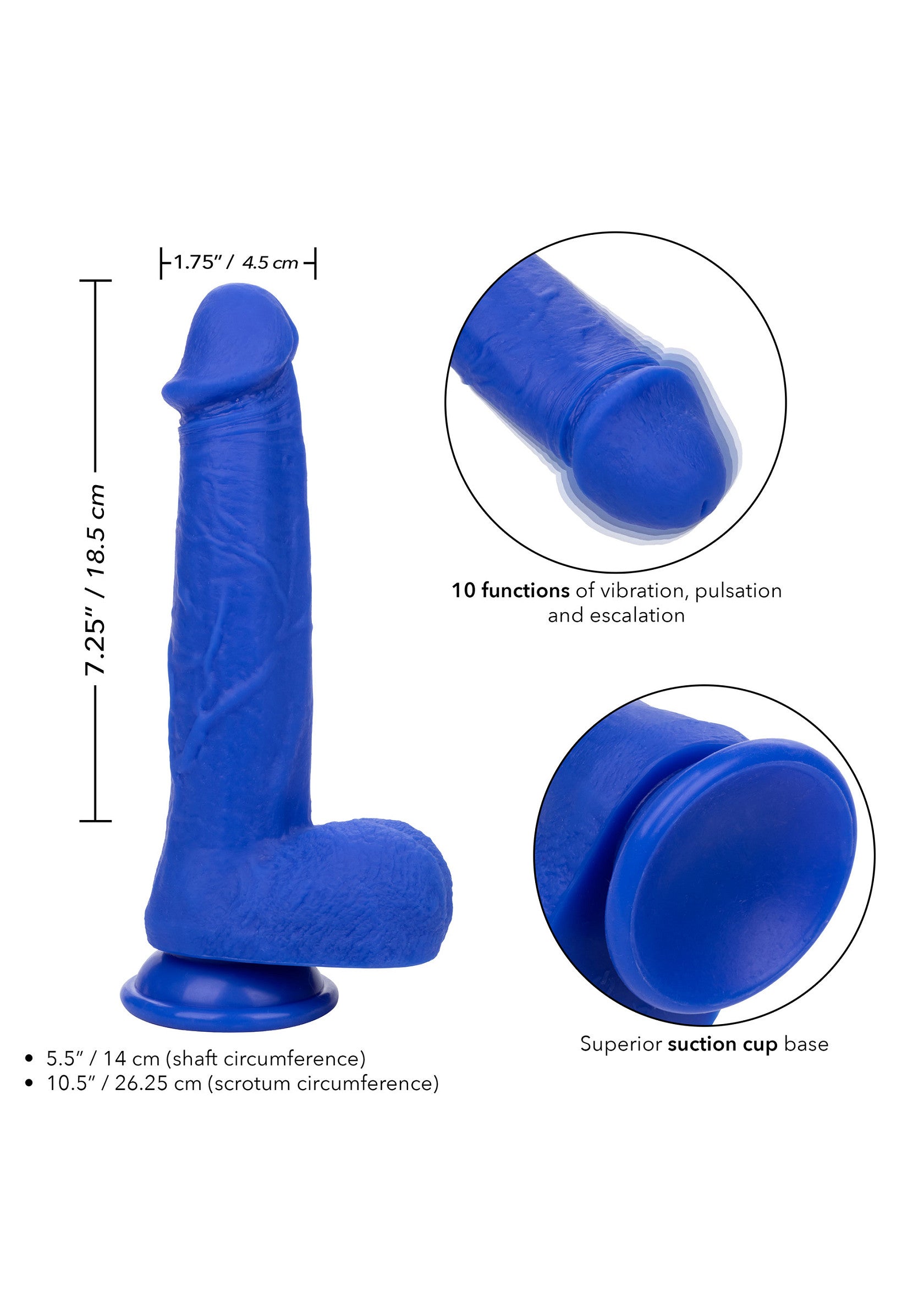 CalExotics Admiral 8 Vibrating Captain
